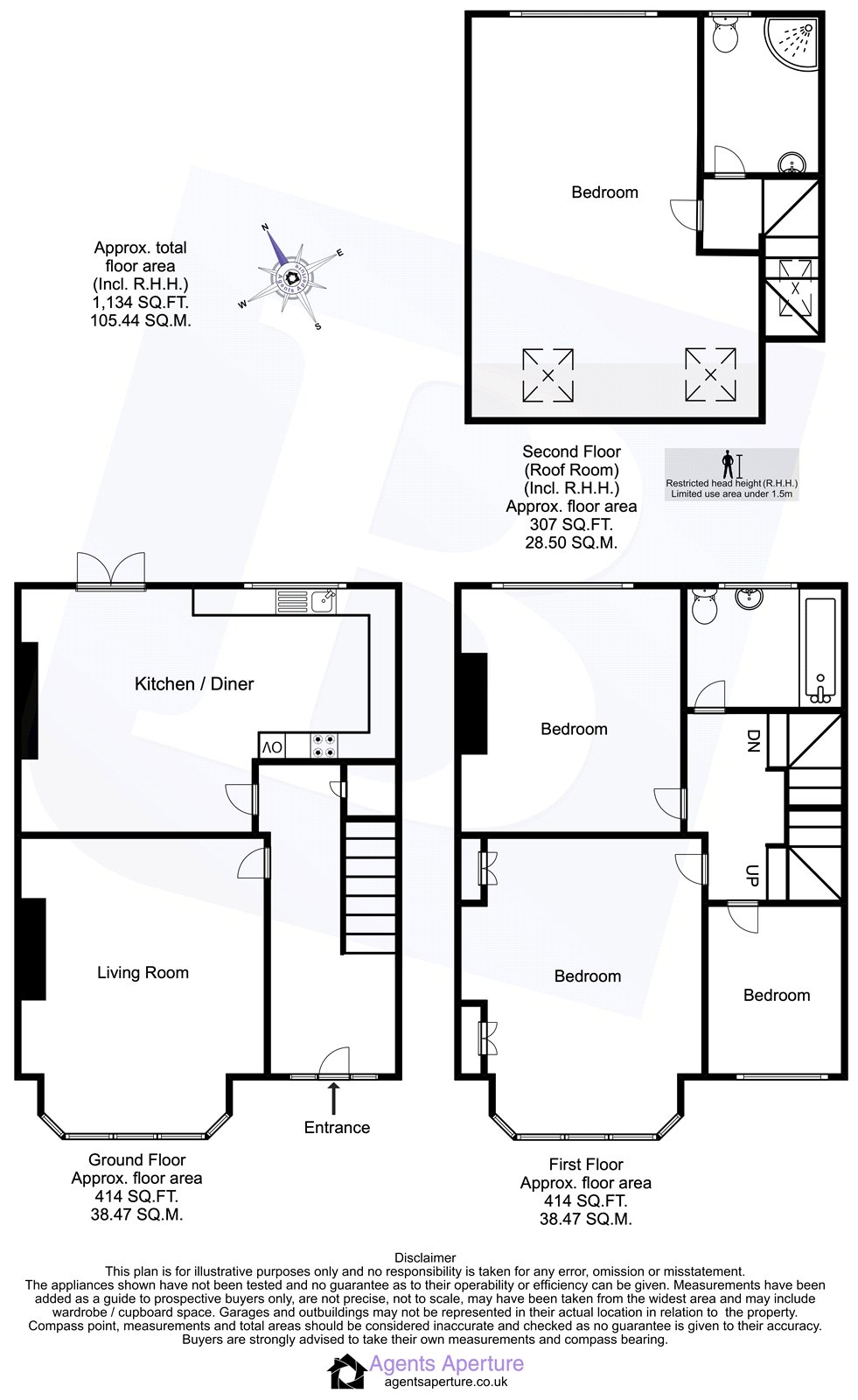 6, Horace Avenue, Romford floorplan