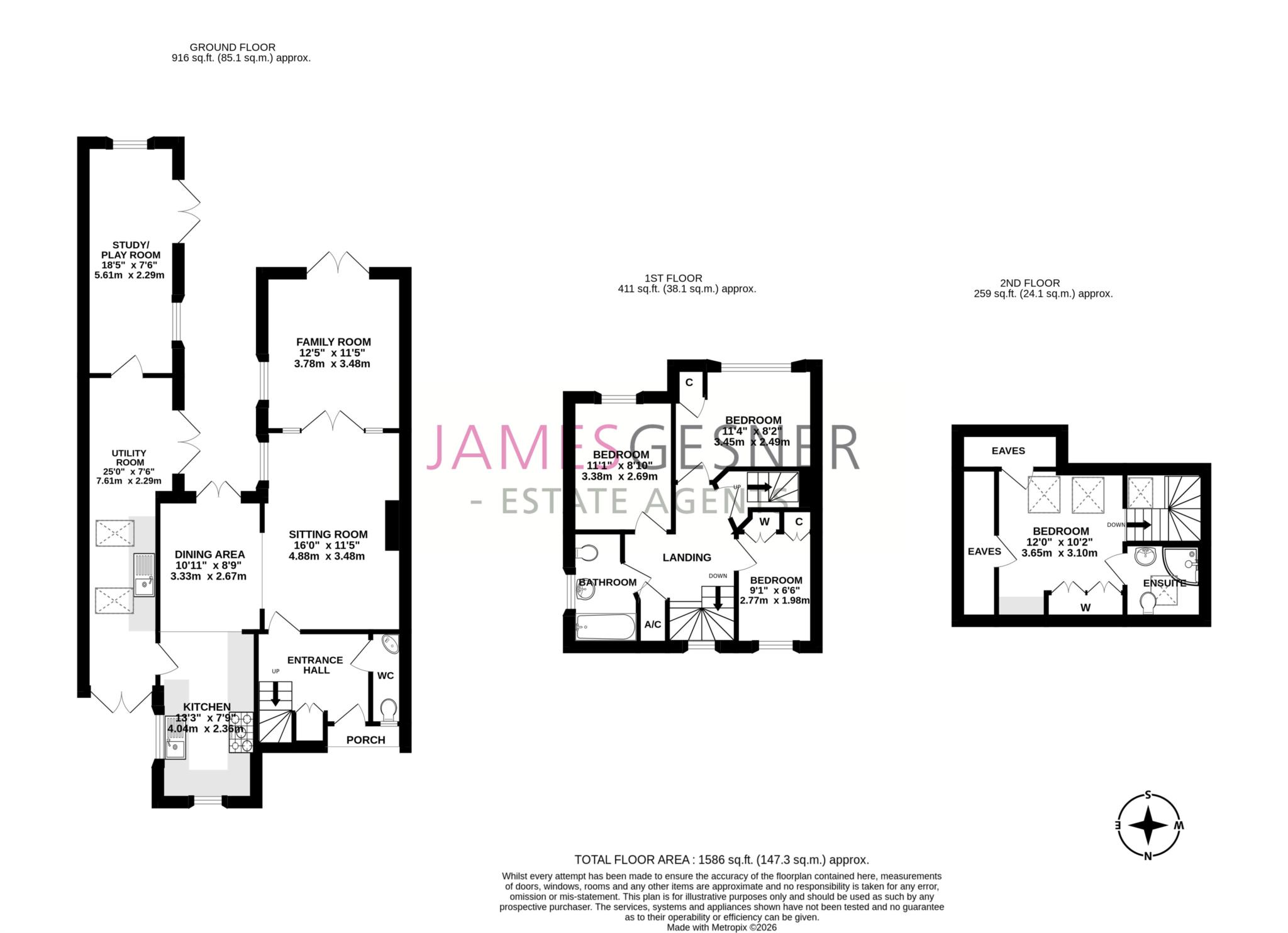 7, Winterbrook Lane, Wallingford floorplan