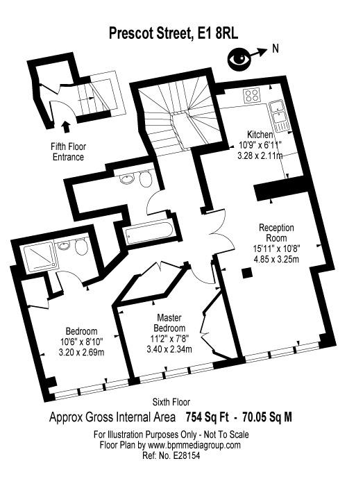 2 Bedrooms Flat to rent in Prescot Street, London E1