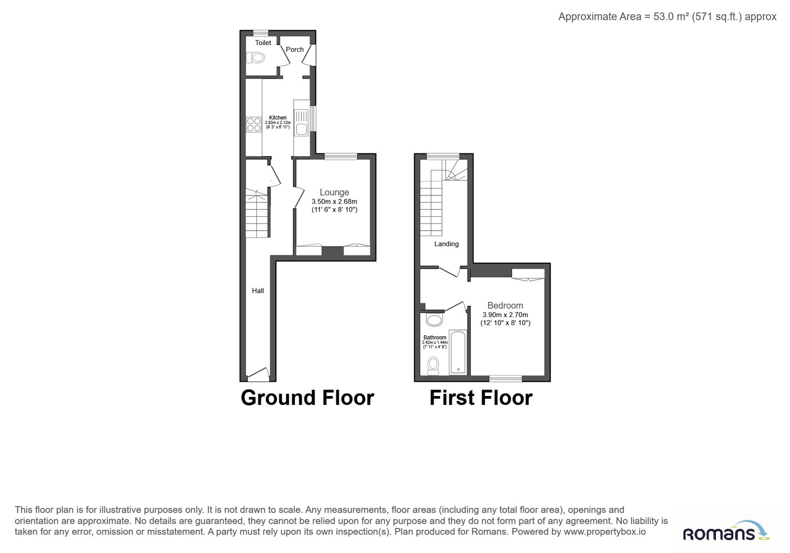 Room 4 270 Kings Road, Reading, Reading floorplan