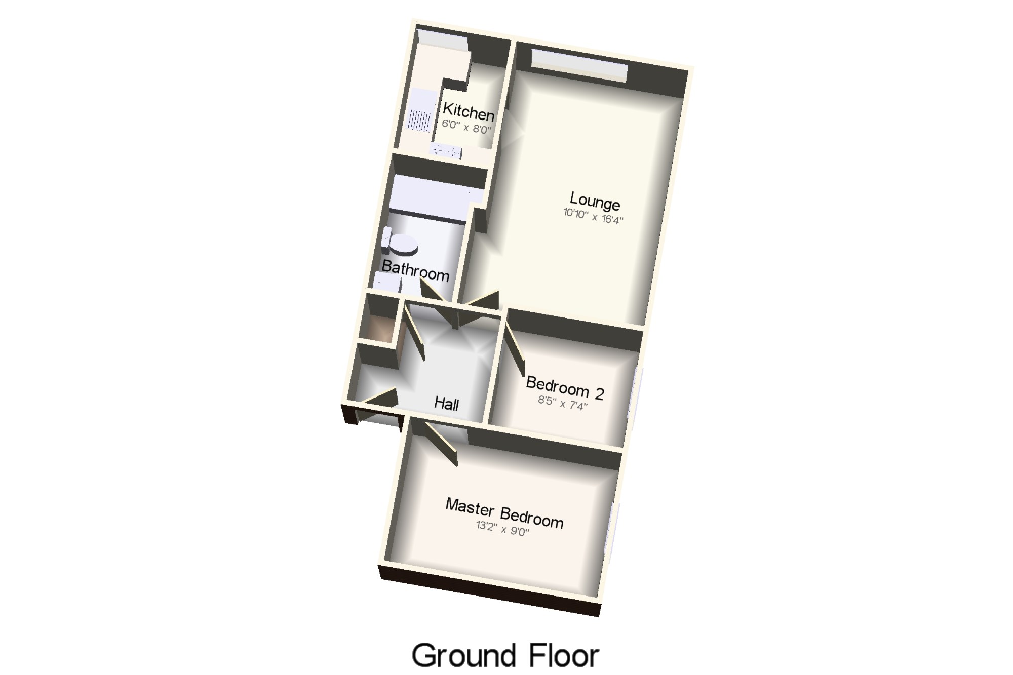 2 Bedrooms Flat for sale in Redwood Grove, Bedford, Bedfordshire, . MK42