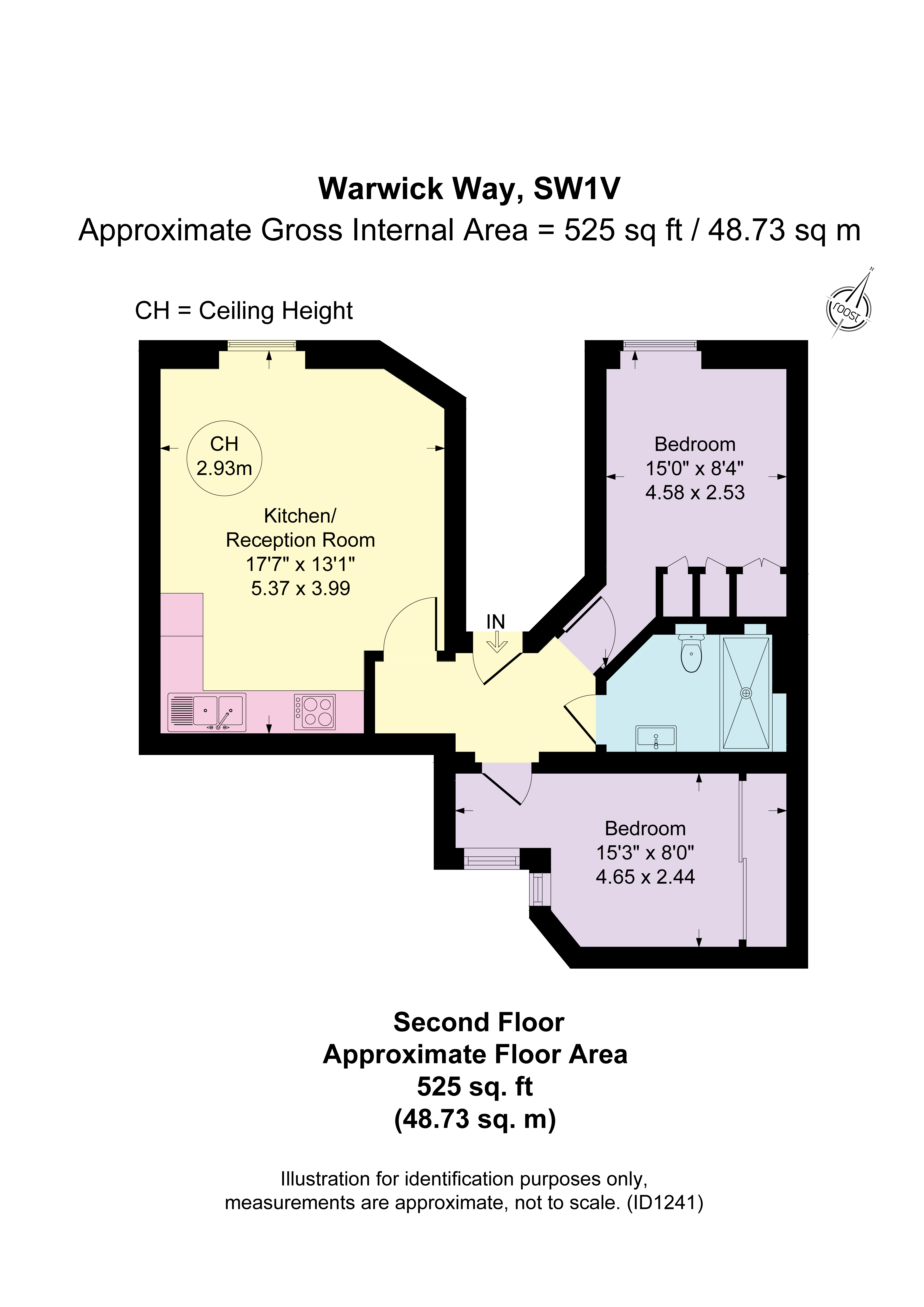 Warwick Way, London floorplan