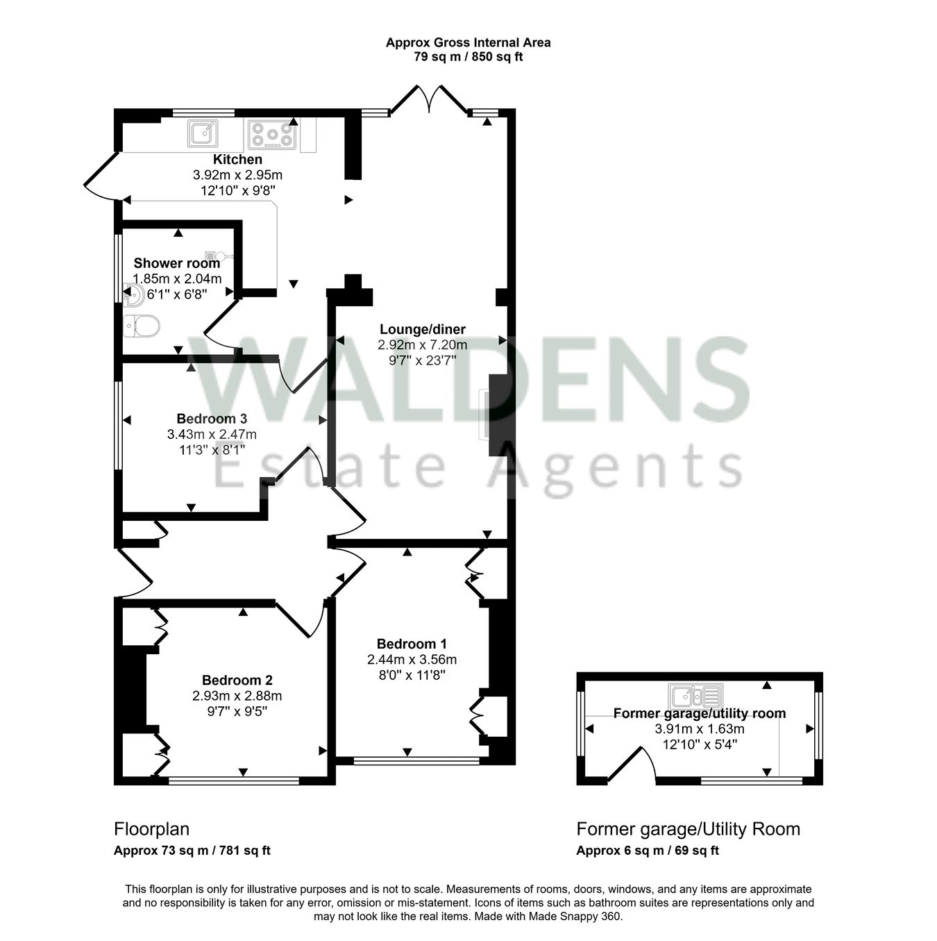 21, Chantry Avenue, Bedford floorplan