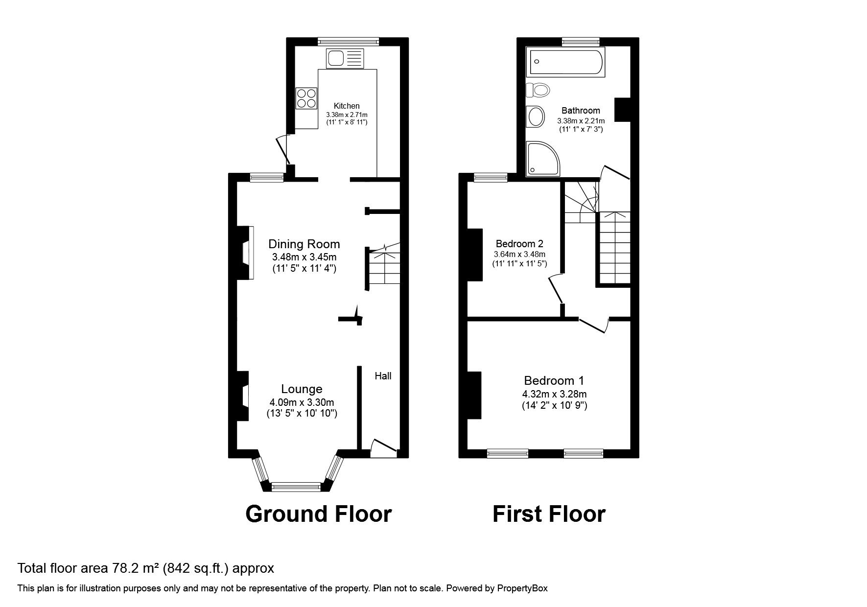 Hereson Road, Ramsgate, Kent CT11, 2 bedroom terraced house for sale