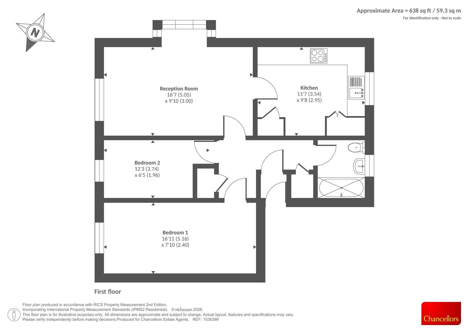 Colemans Hill, Oxford floorplan