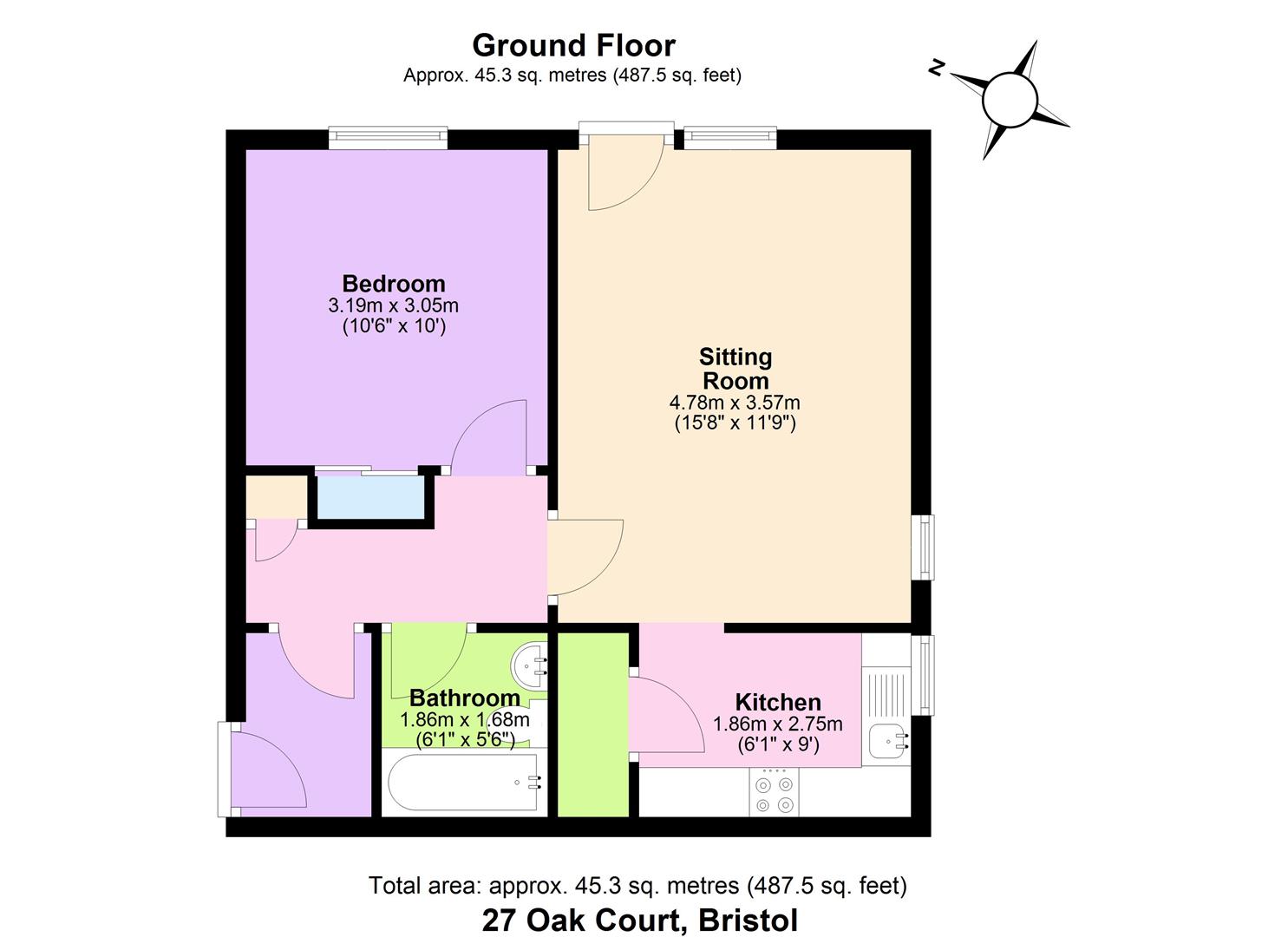 Pinkhams Twist, Whitchurch, Bristol floorplan