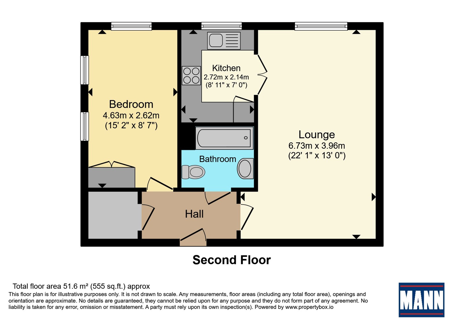 Flat 21, Bentley Court,, Whitburn Road, London floorplan