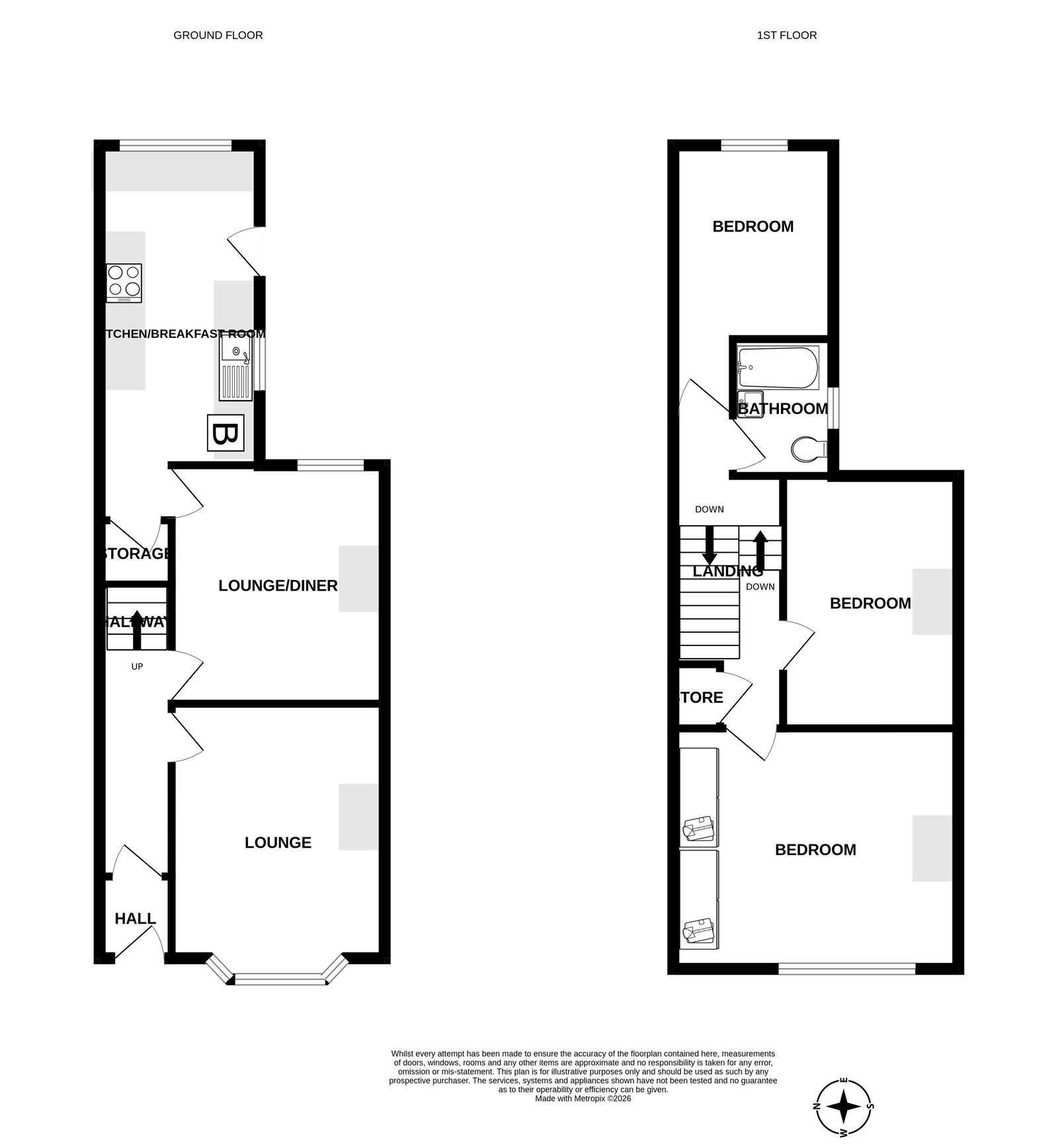 27, Chester Street, Middlesbrough floorplan