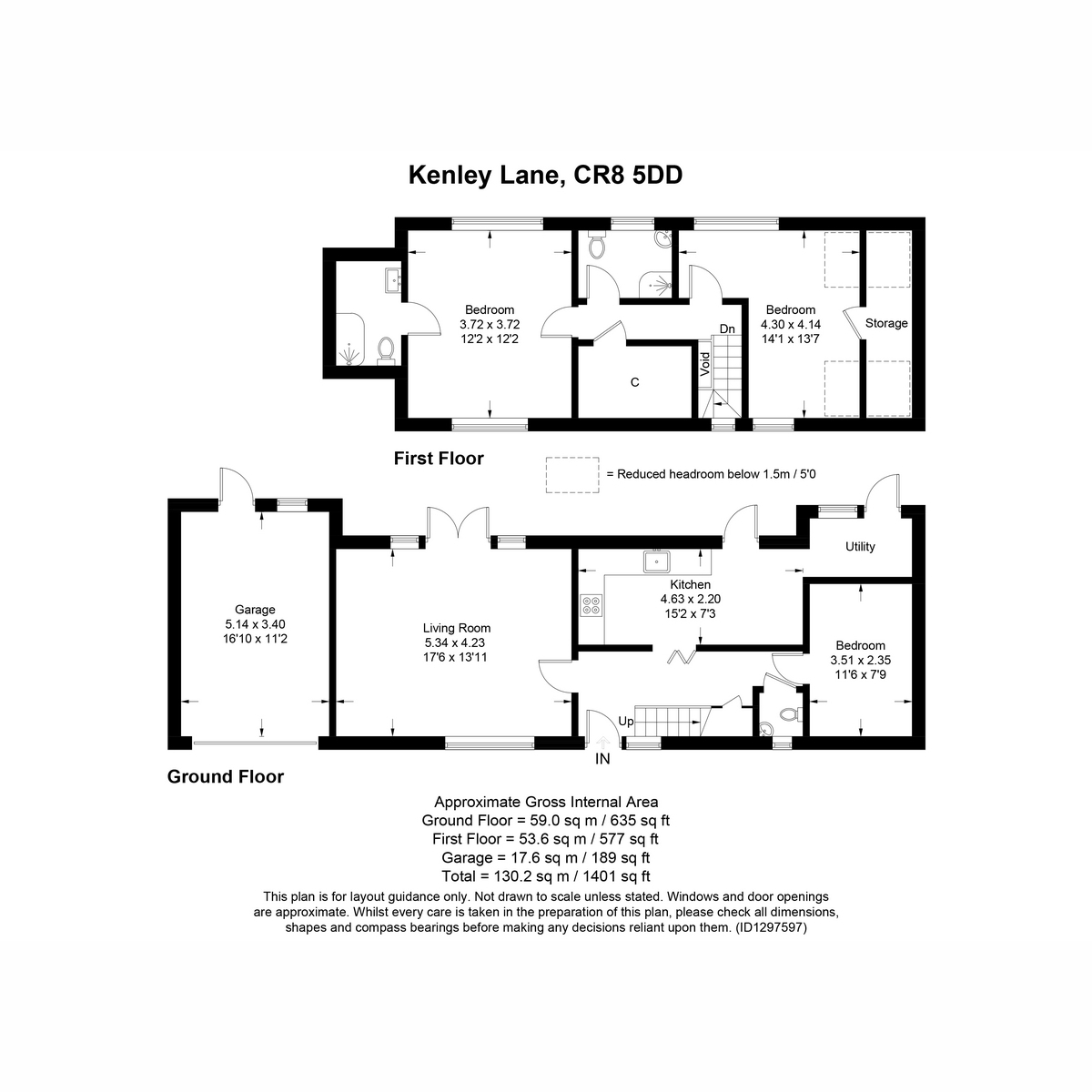 28, Kenley Lane, Kenley floorplan