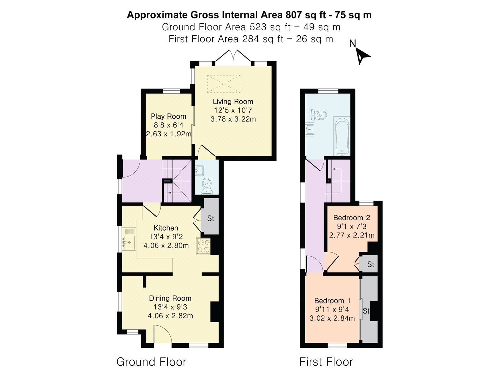 1 Holmwood Cottages,, Rushmore Hill, Orpington floorplan