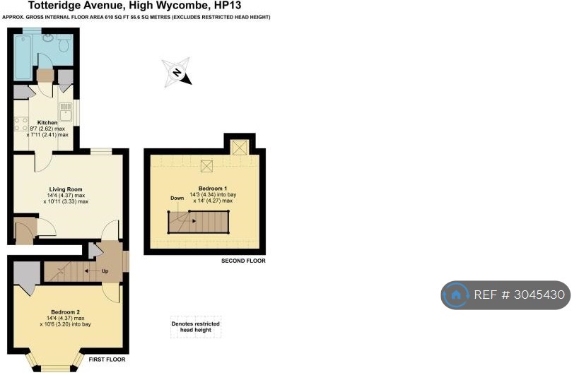 B Totteridge Avenue, High Wycombe floorplan