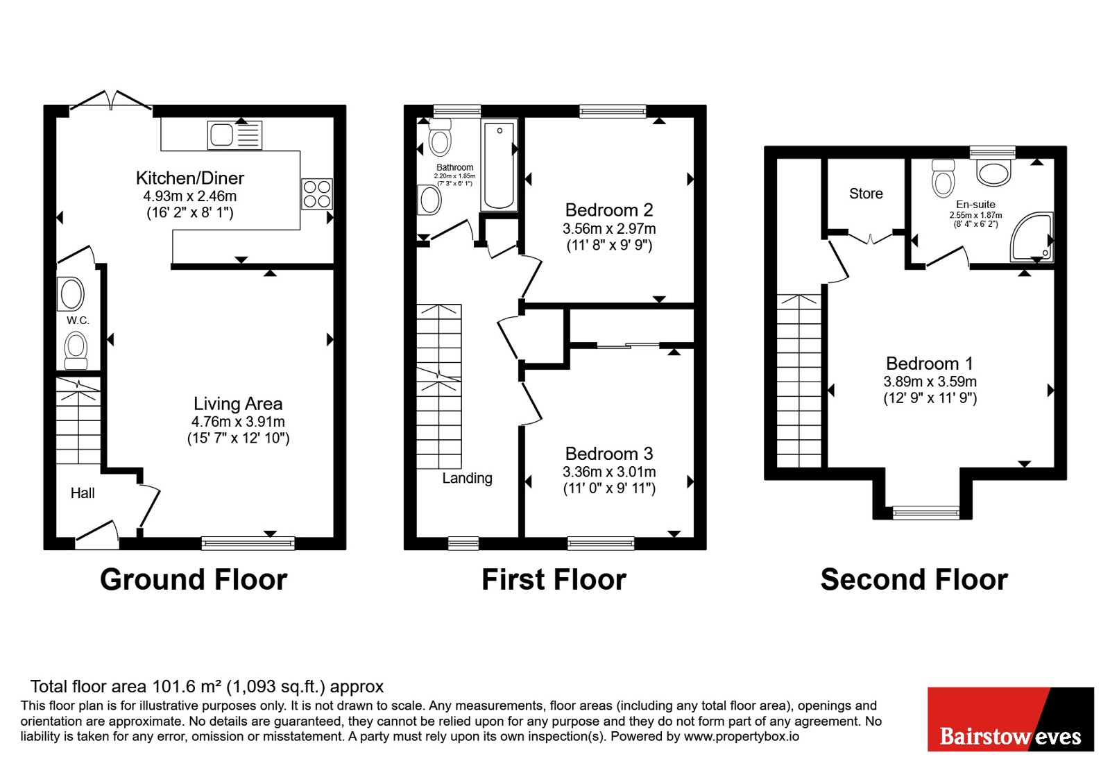 40, Hoplands Road, Lincoln floorplan