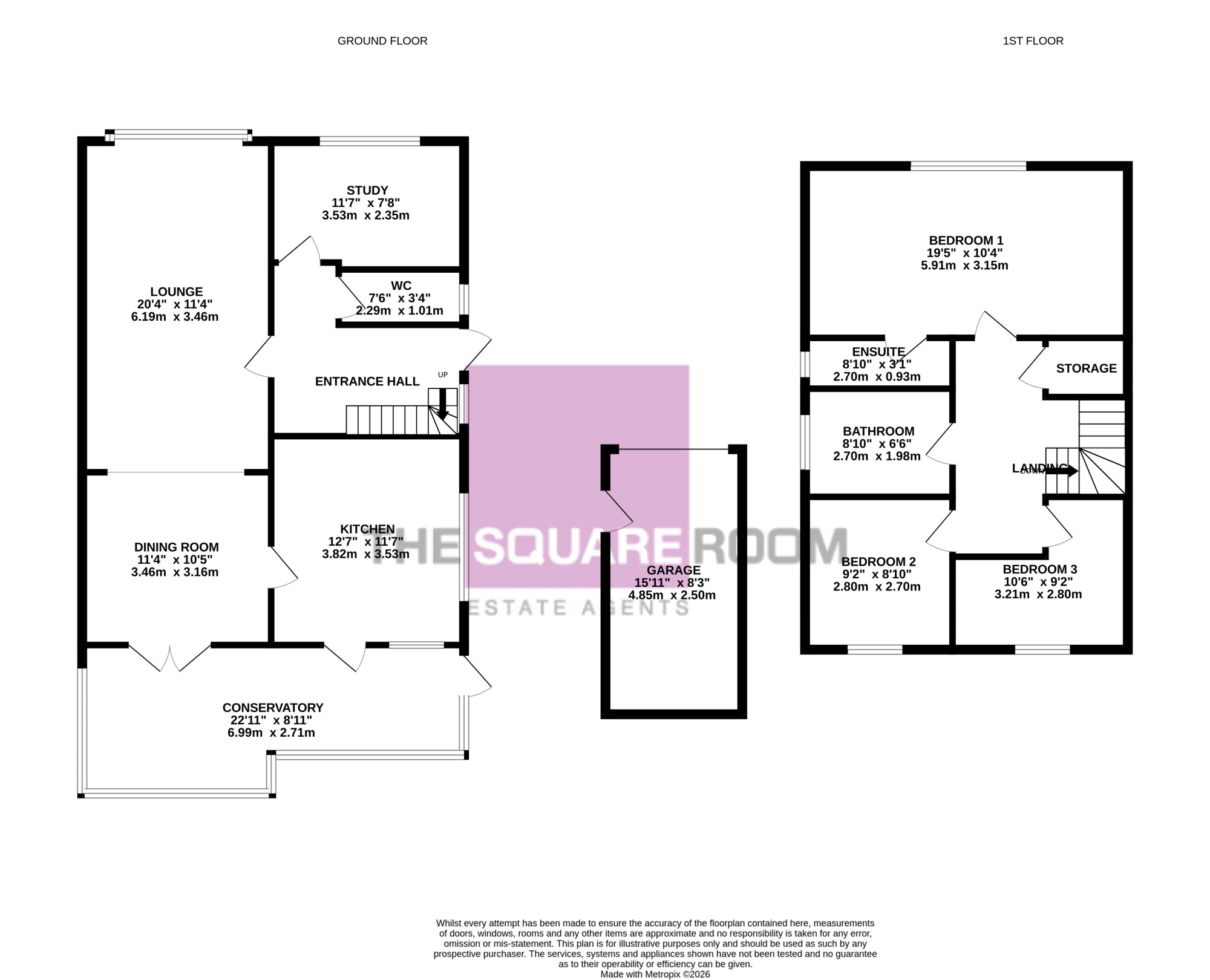 12a, Whiteside Way, Cleveleys floorplan