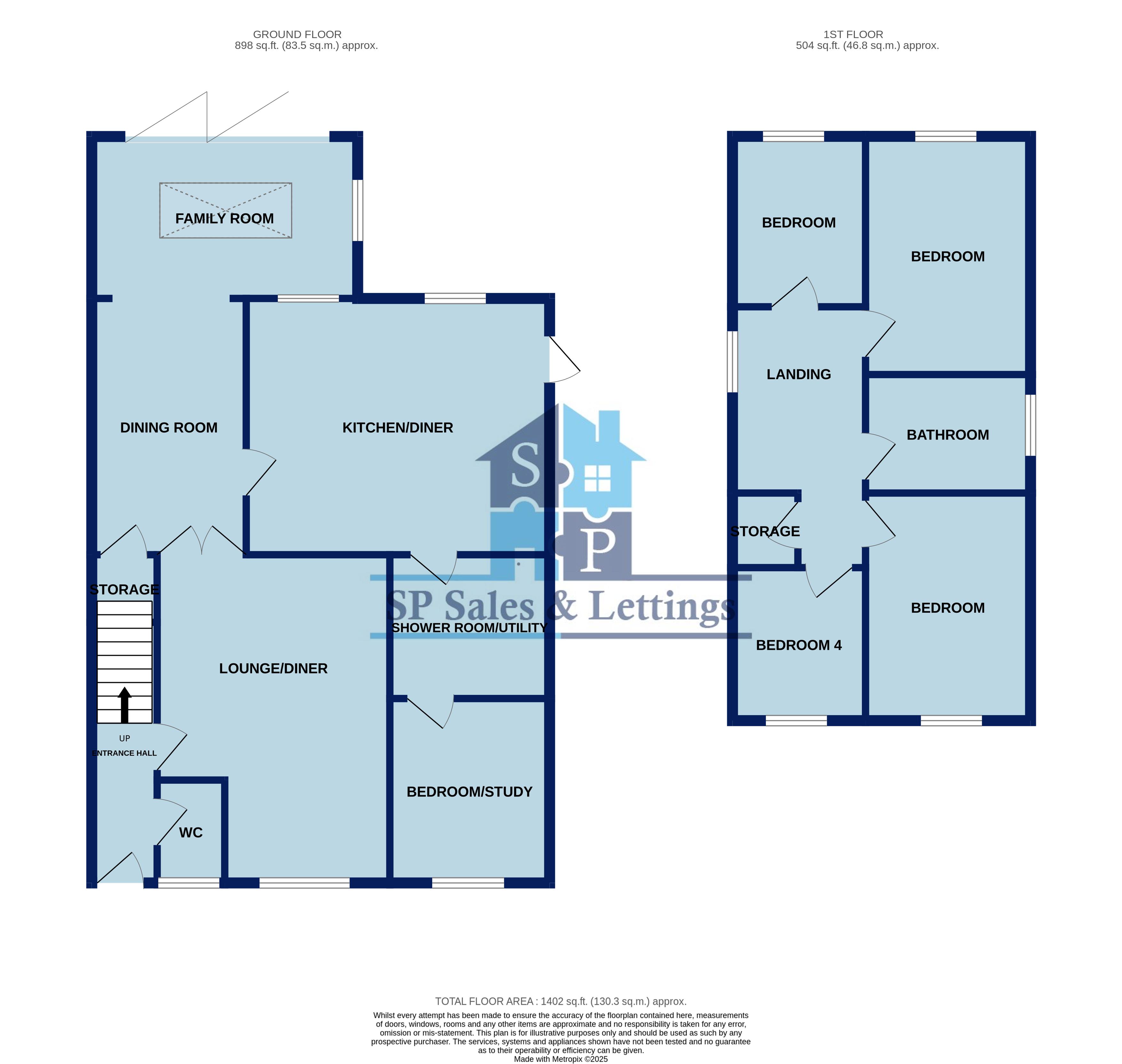 1, Blithfield Avenue, Loughborough floorplan