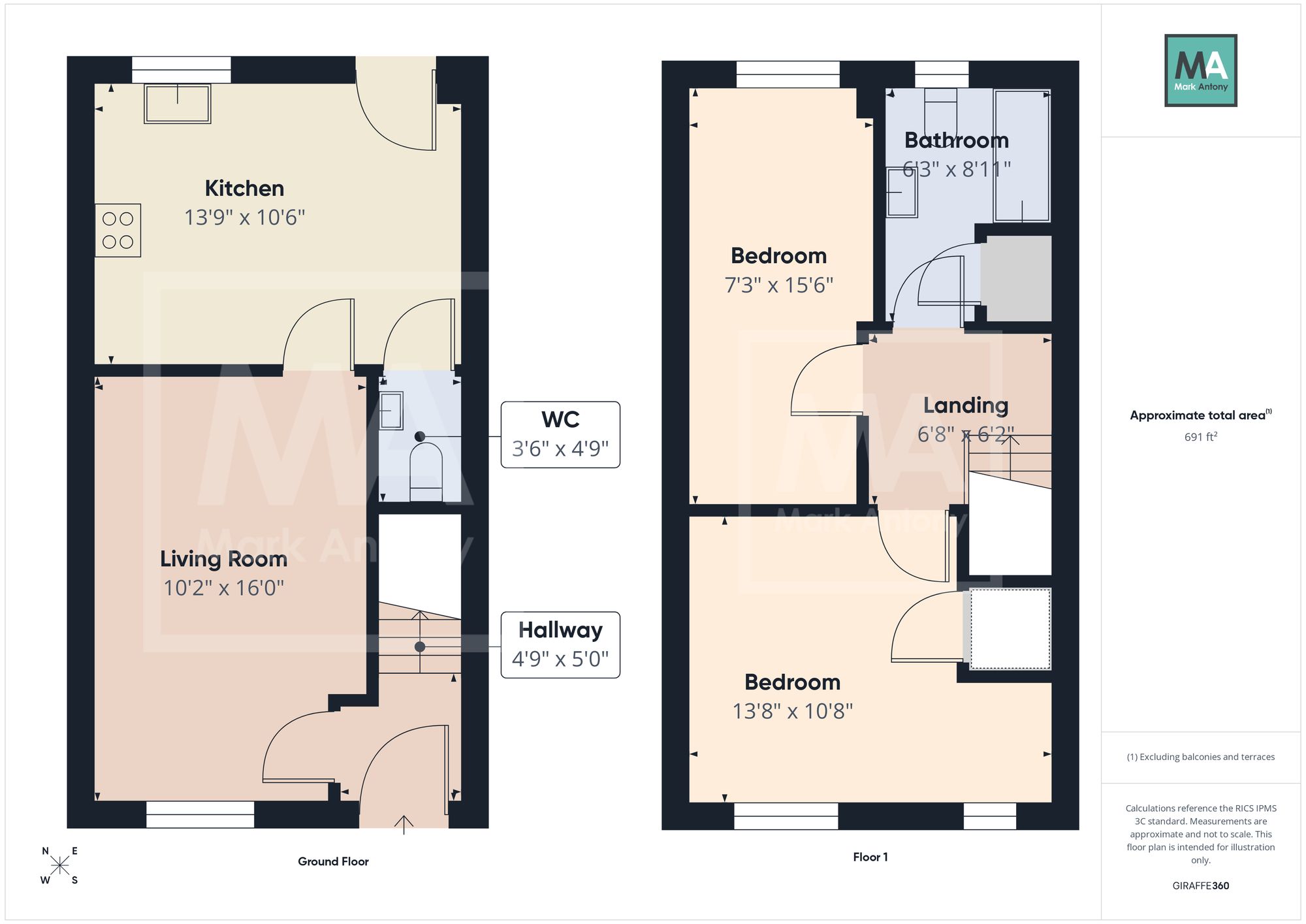 29 Pennypleck Drive, Warrington floorplan