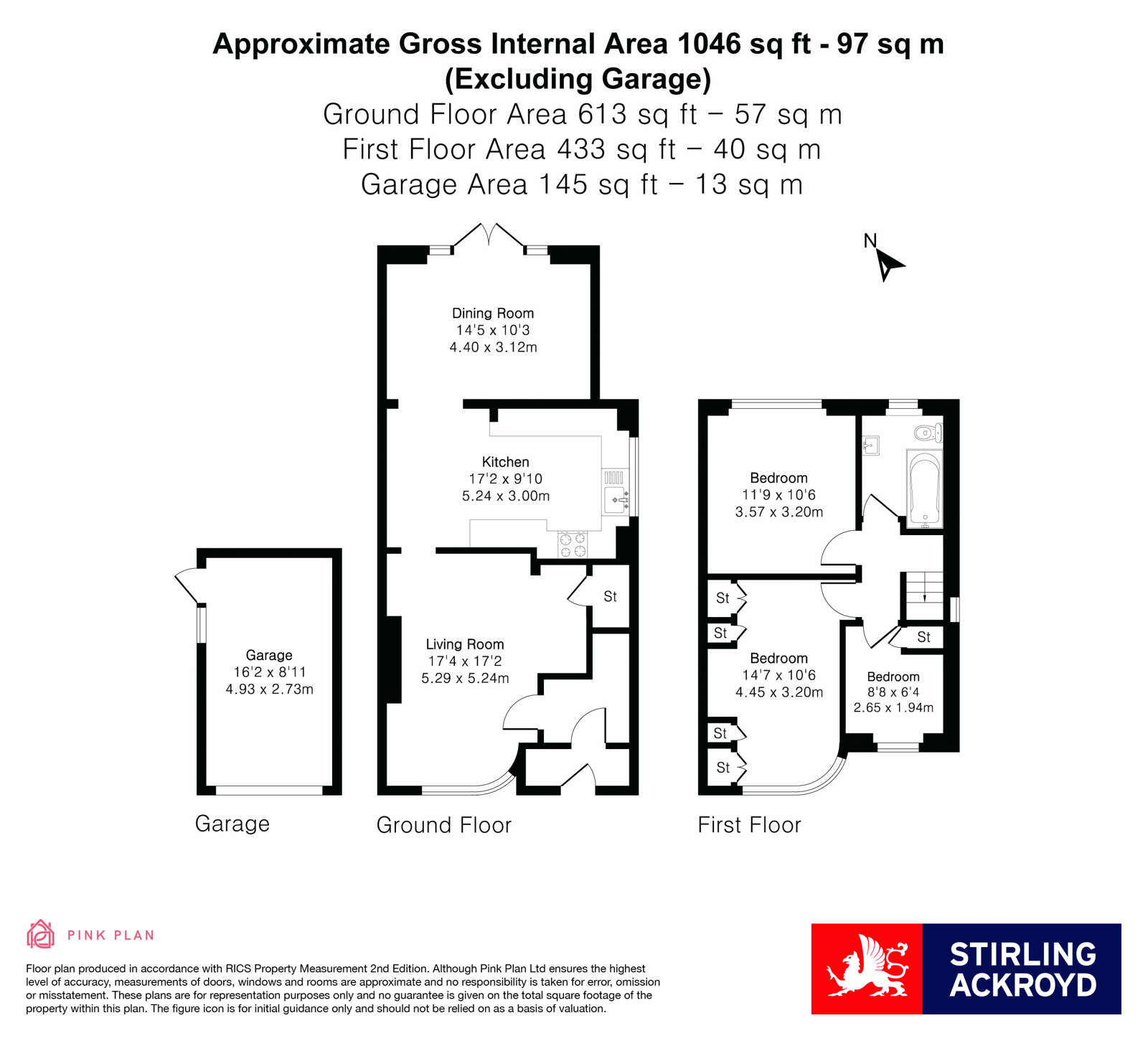 55, Ashridge Way, Surrey floorplan