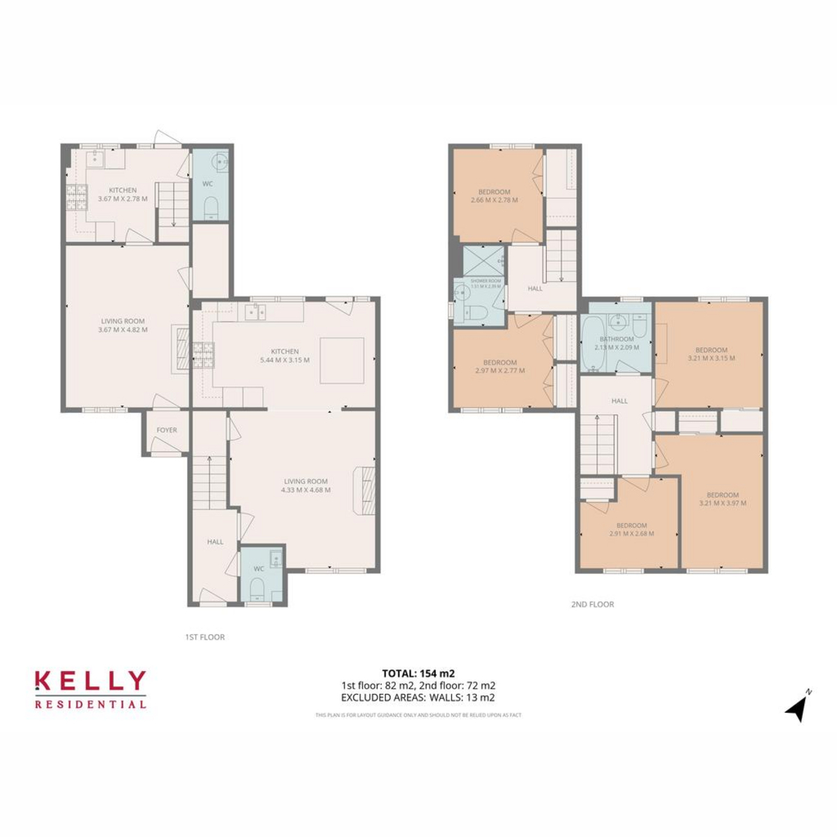 30, Whitacres Road, Glasgow floorplan