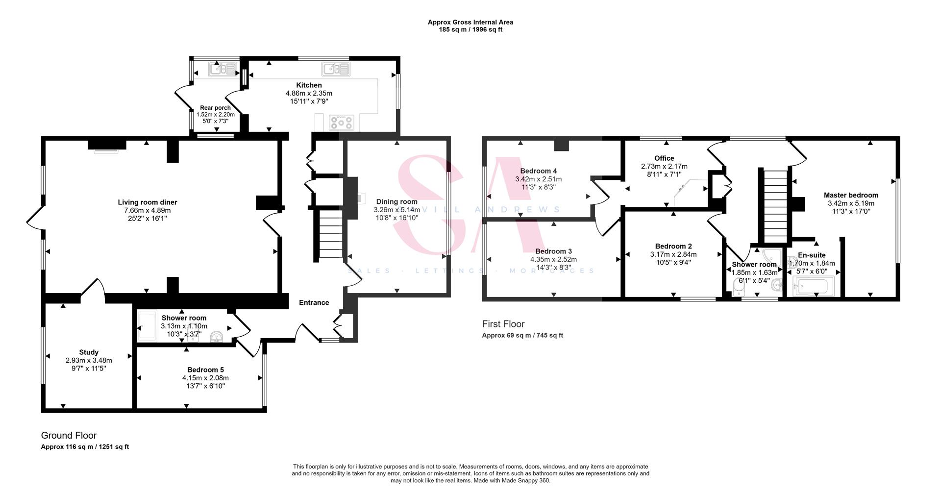 Sukina, Furnham Crescent, Chard floorplan