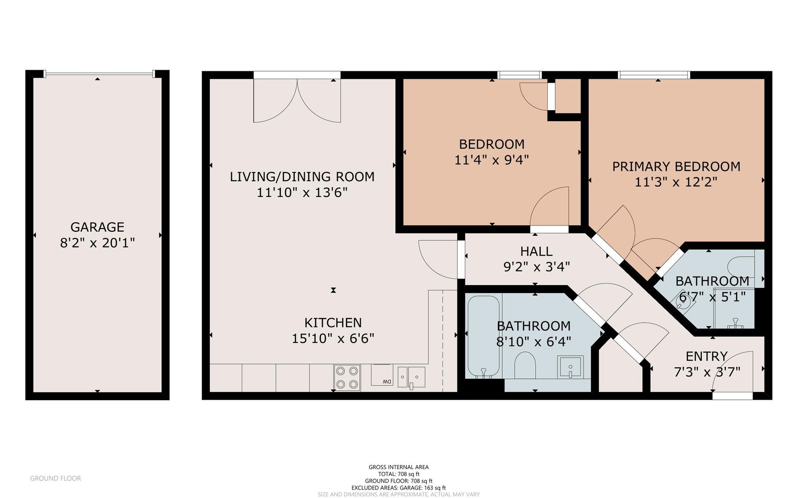 The Boulevard, Canton, Cardiff floorplan