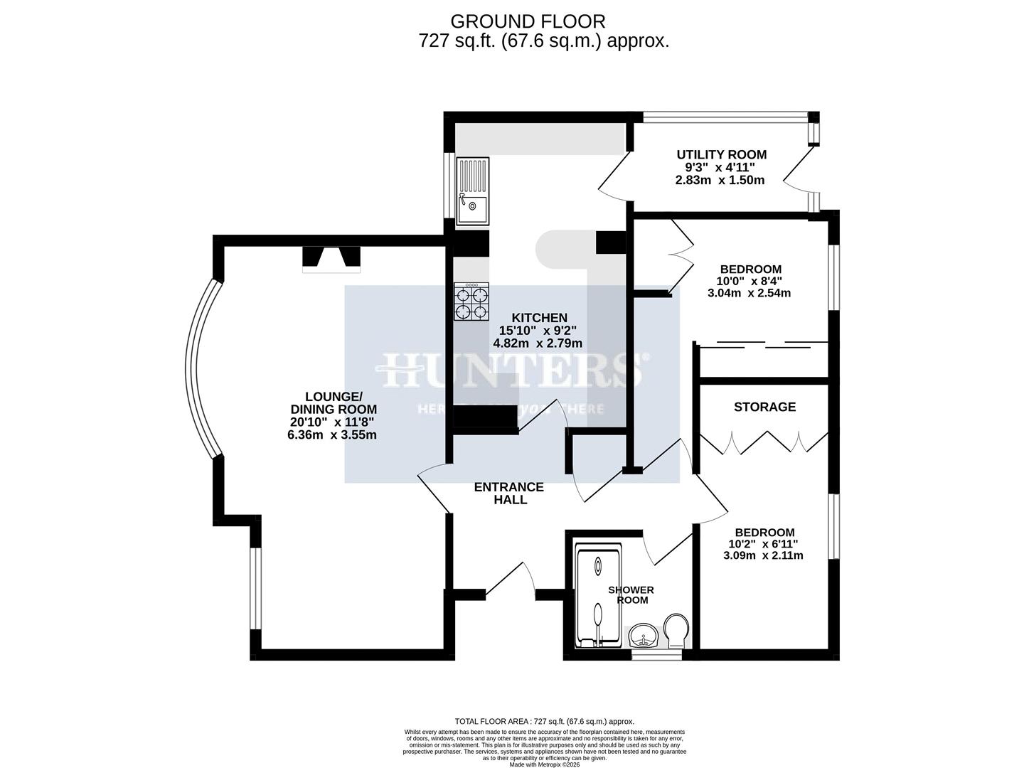 19, Pasture Close, York floorplan