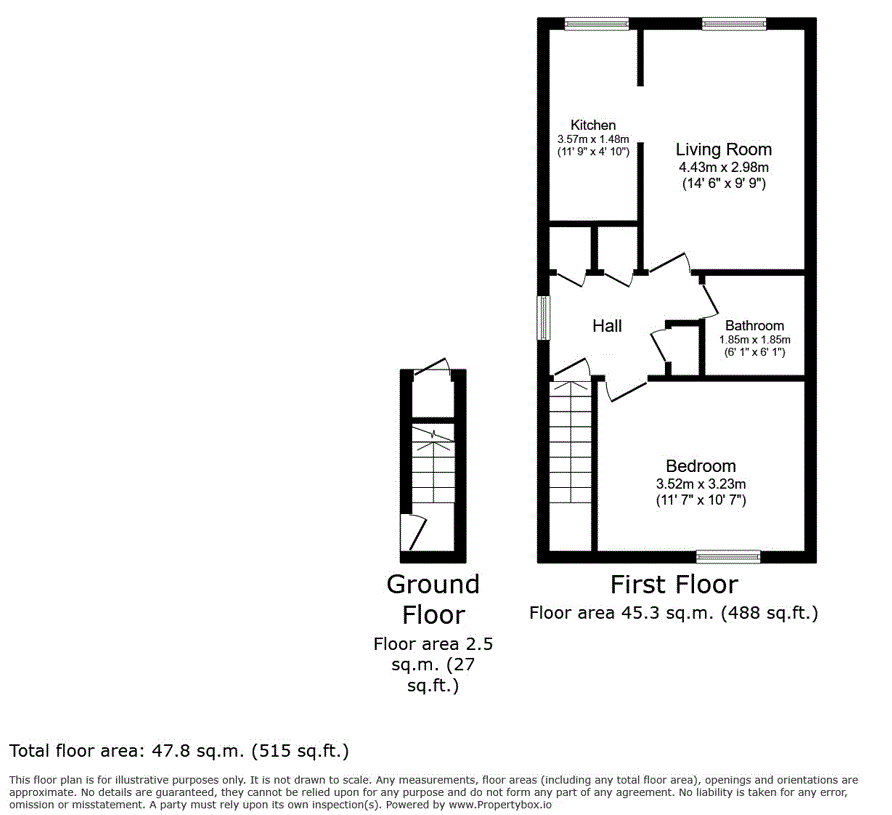 18 York Gardens, York Road, Littlehampton floorplan