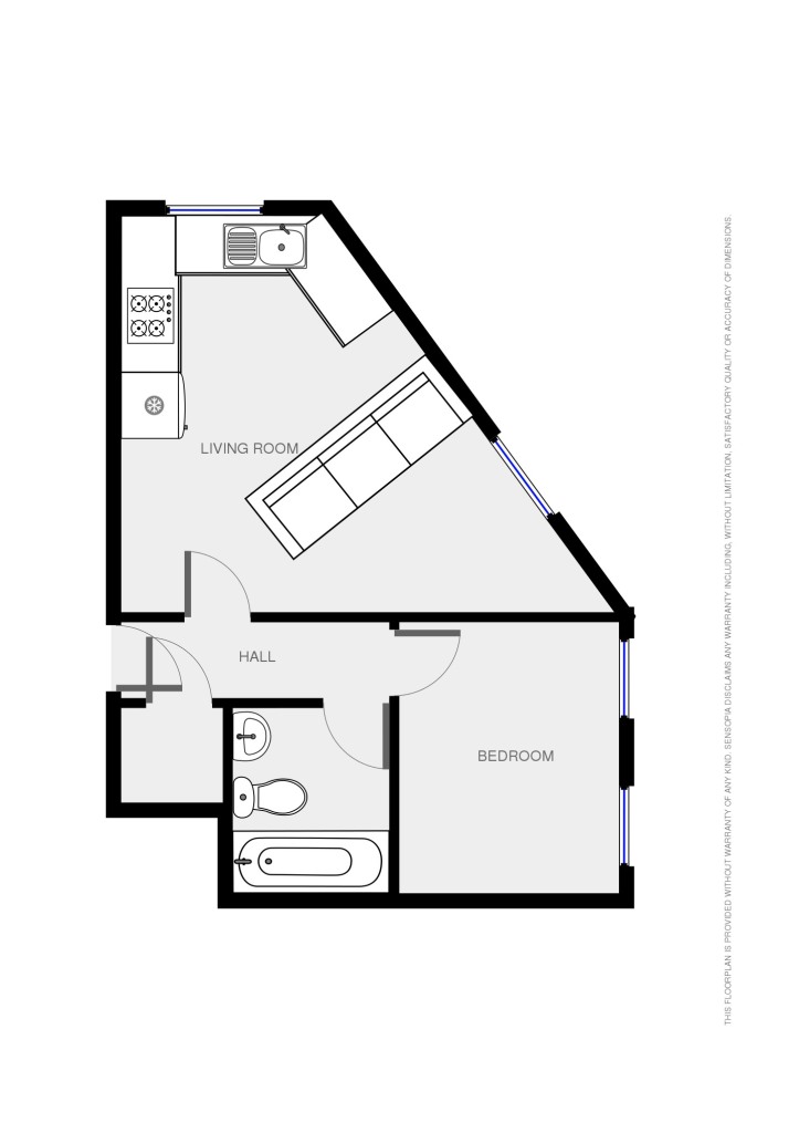 1 Bedrooms Flat to rent in Glan Rhymni, Pengham Green, Cardiff. CF24