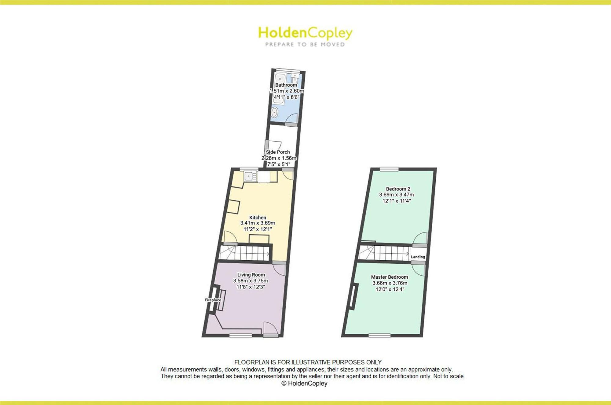 107 Bulwell Lane, Nottingham floorplan