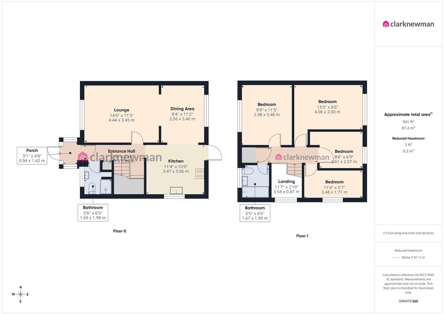 93, Jocelyns, Old Harlow floorplan