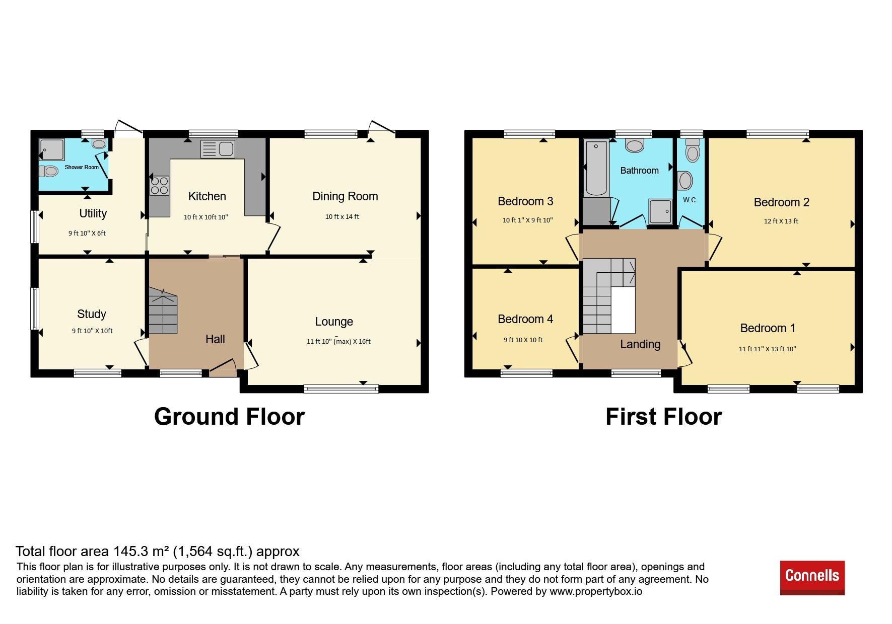 30, Warwick Road, Southam floorplan