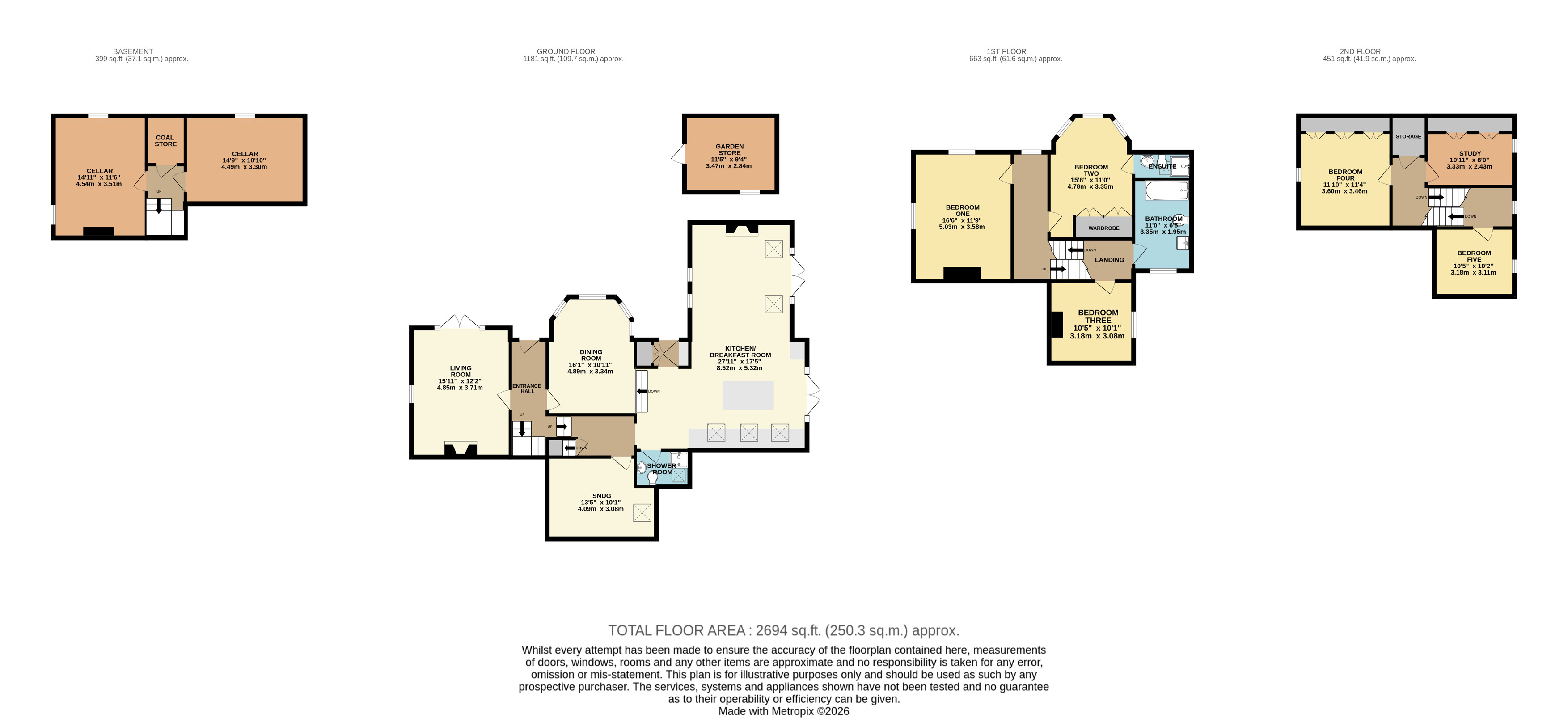 The Wicket, 9, Vicarage Lane, Altrincham floorplan