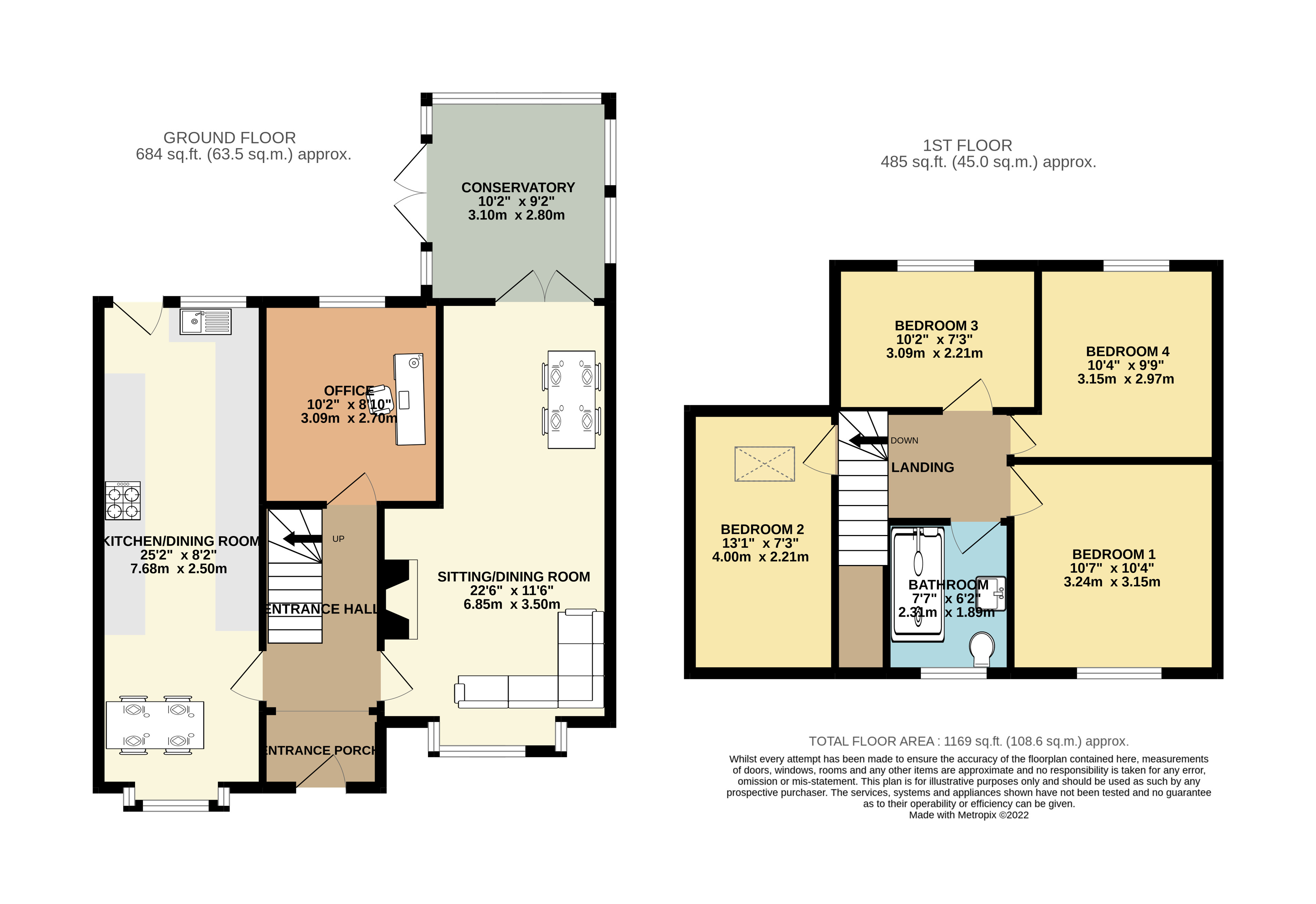 Bowland Road, Glossop SK13, 4 bedroom linkdetached house for sale