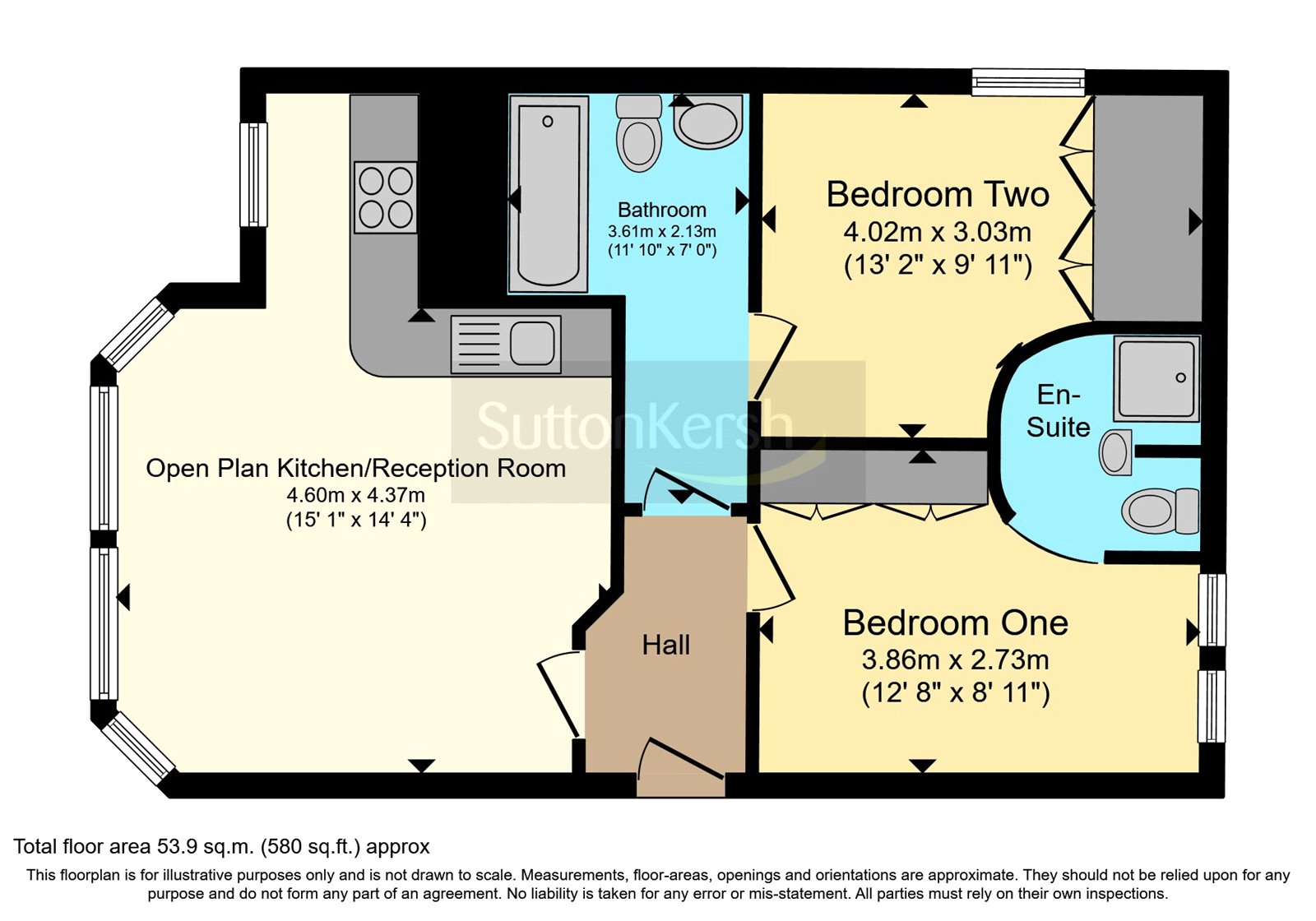 Ivanhoe Road, Aigburth, Liverpool, Merseyside L17, 2 bedroom flat for