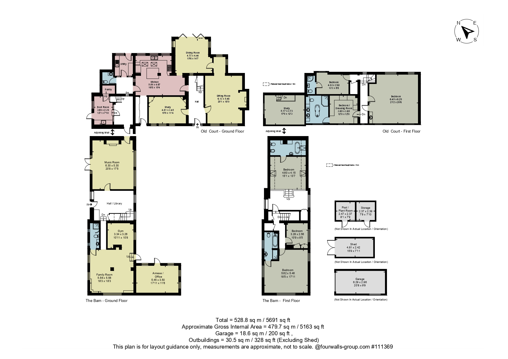 Old Court, 8, The Old Street, Leatherhead floorplan