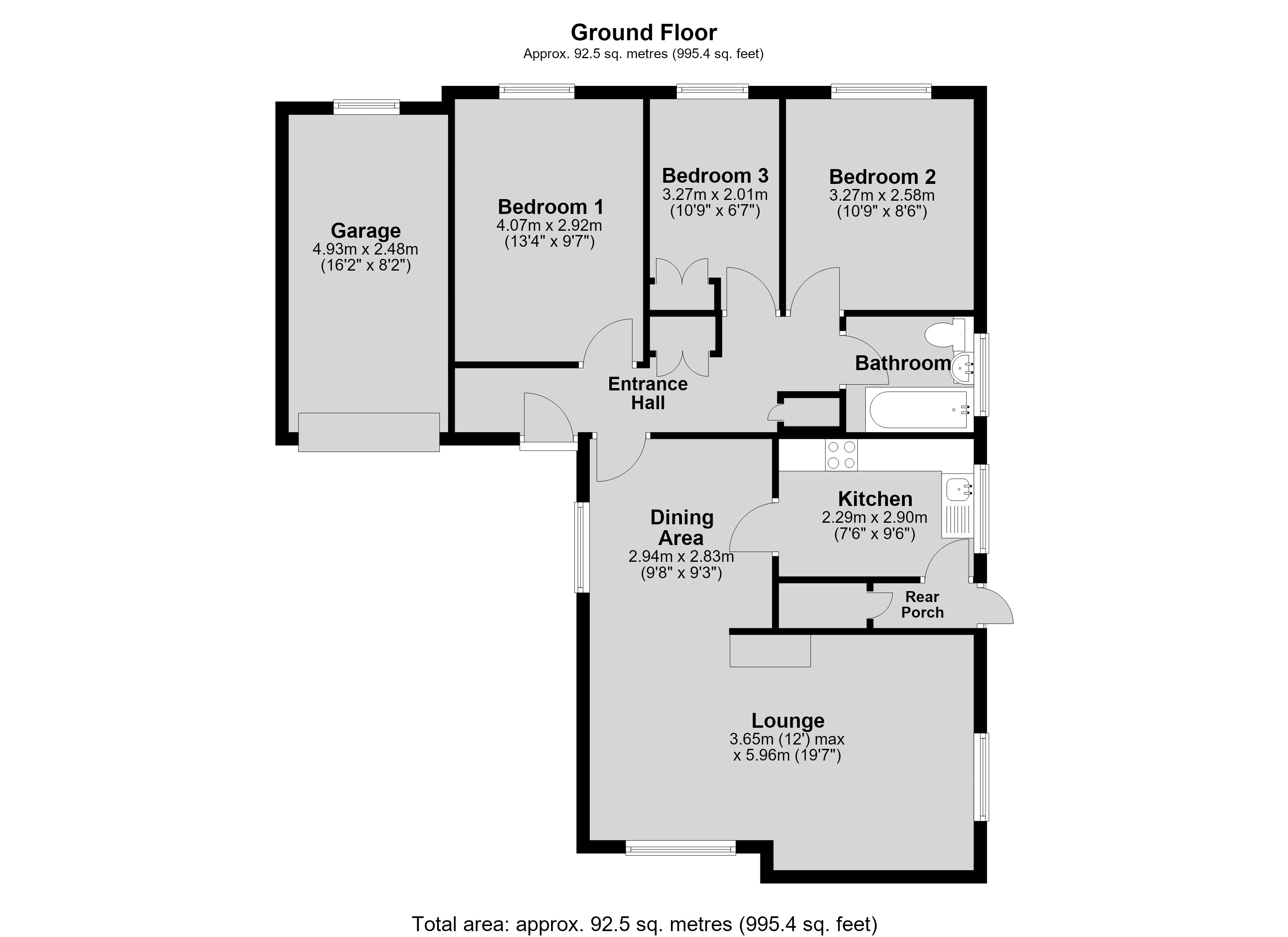 17, Lagonda Close, Lincoln floorplan