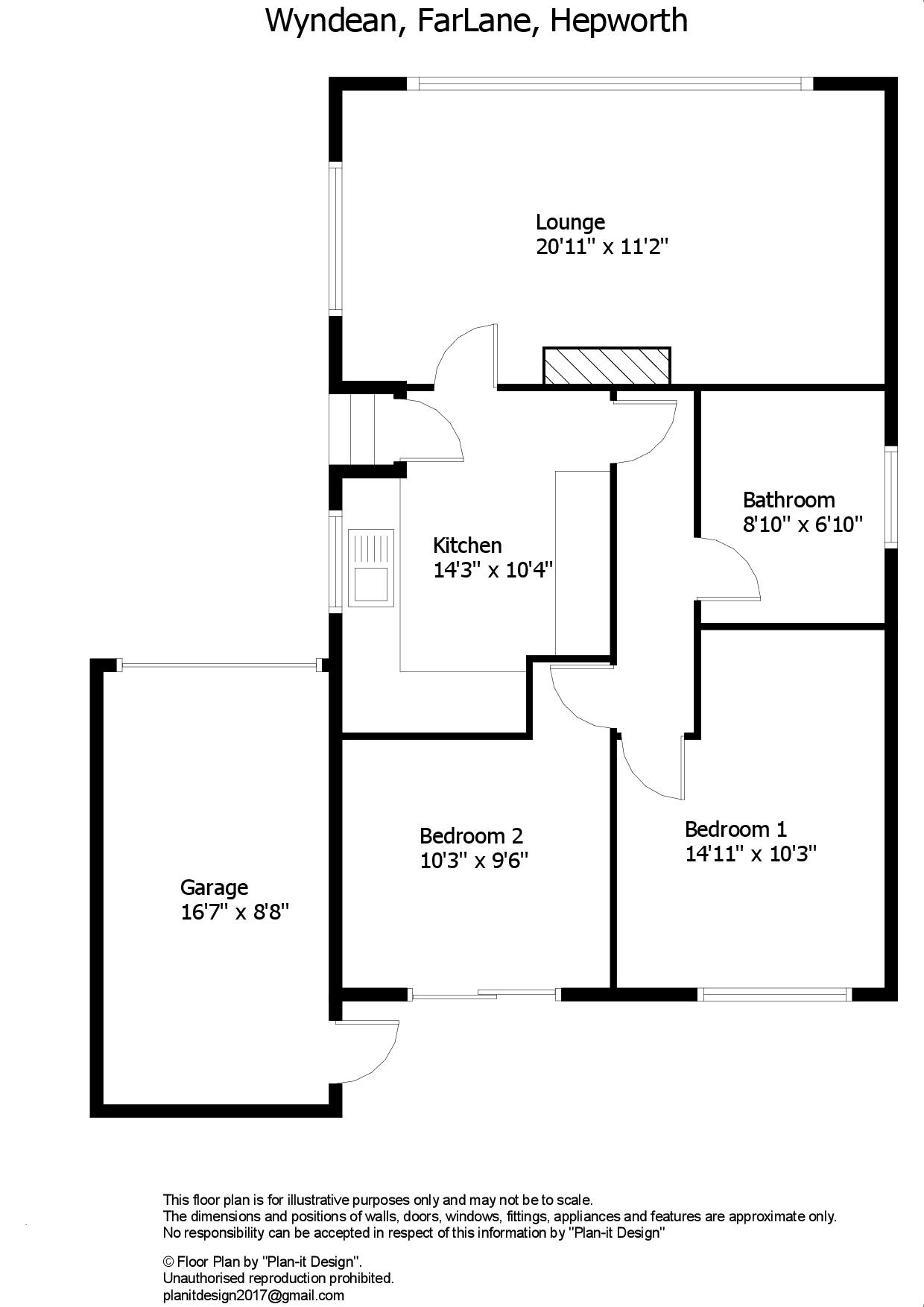 Wyndean,, Far Lane, Holmfirth floorplan