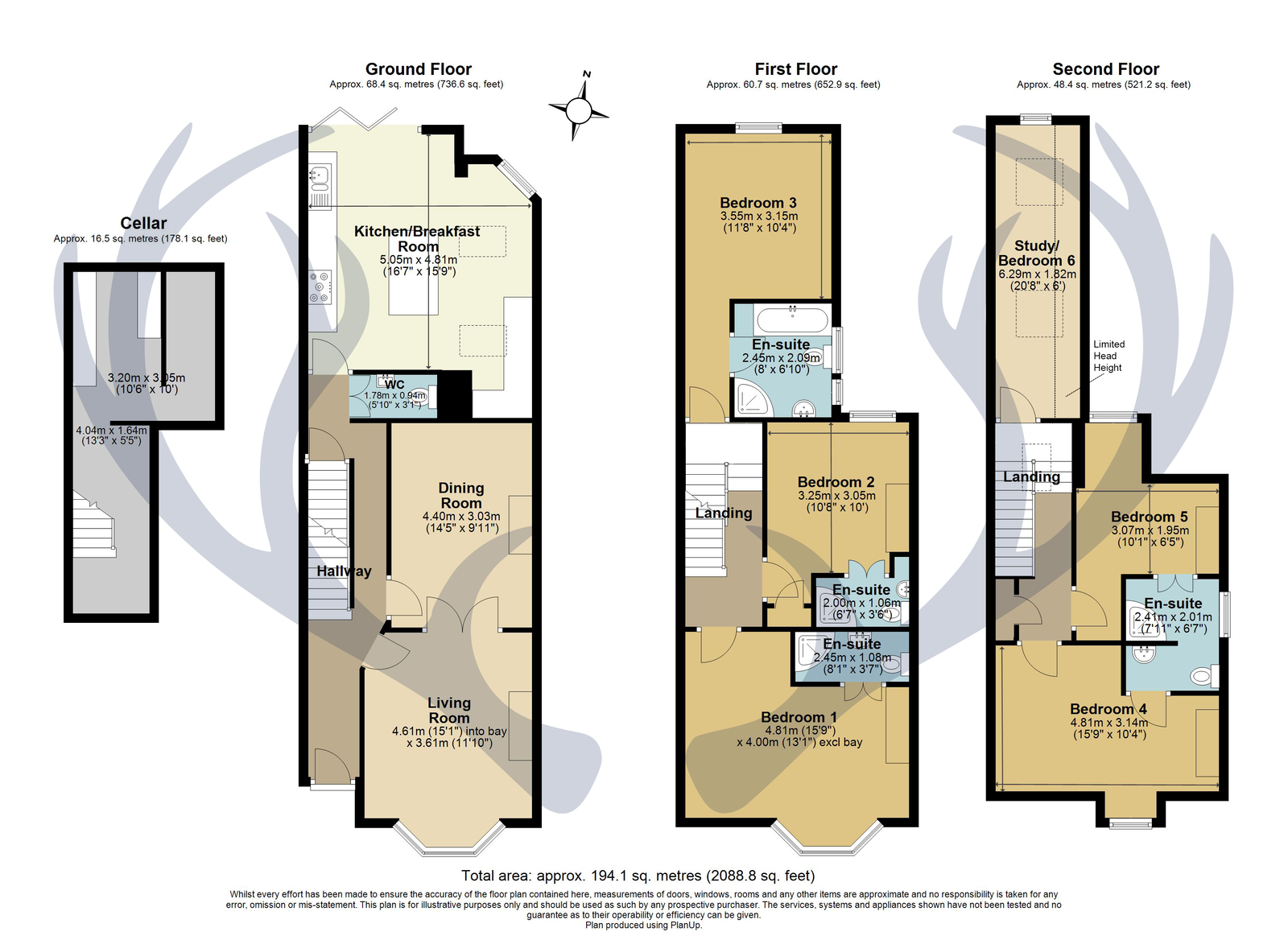 17, Rectory Road, Broadstairs floorplan