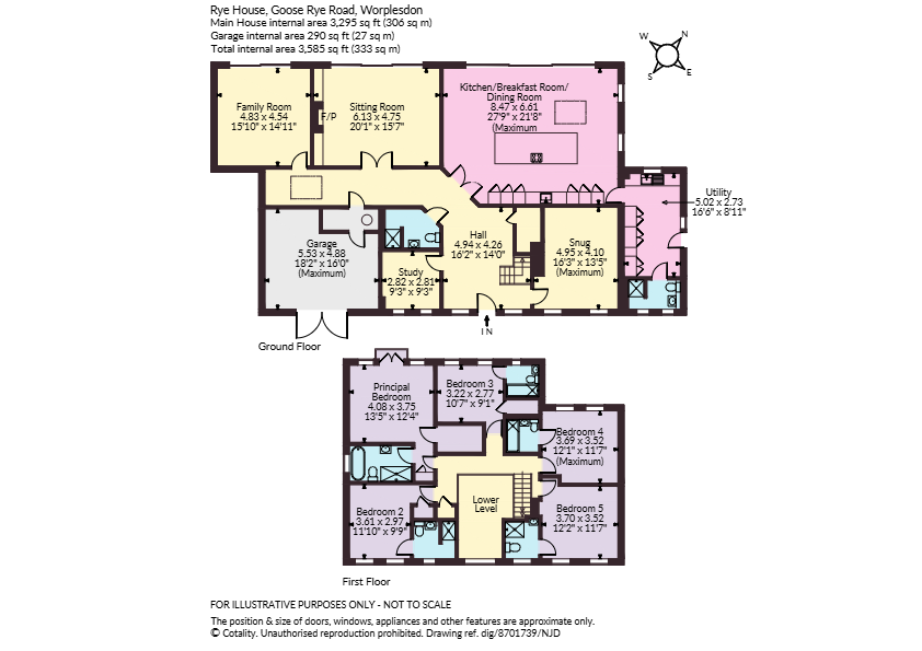 Rye House,, Goose Rye Road, Guildford floorplan