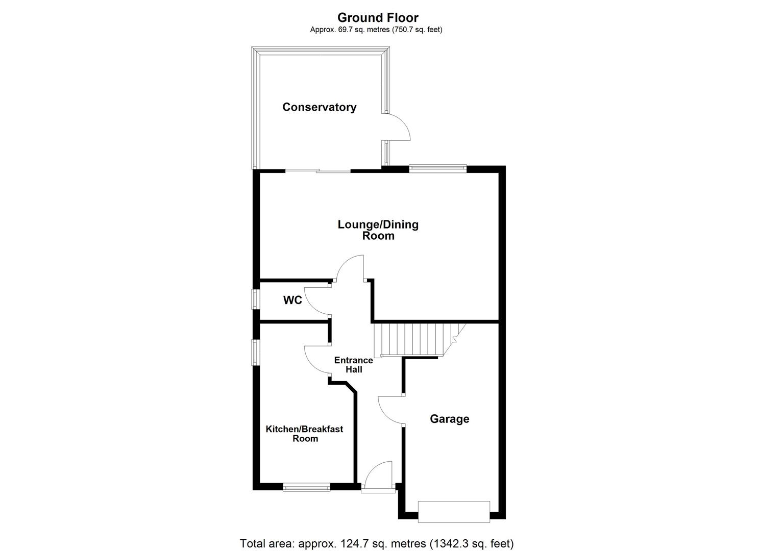 21, Queensbury Court, Normanton floorplan
