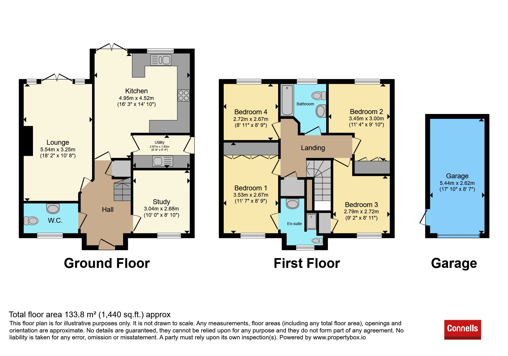 1, Fern Lane, Carterton floorplan
