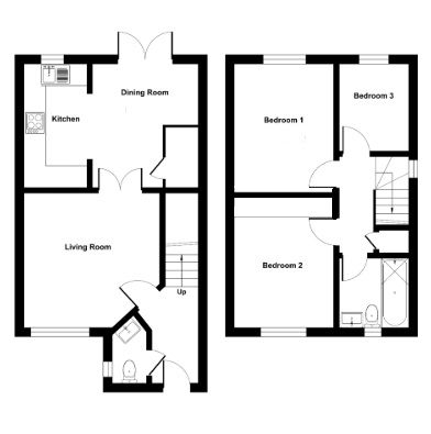 31 Leven Drive, Worcester floorplan