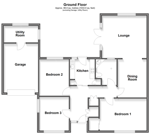 Culver Way, Sandown floorplan