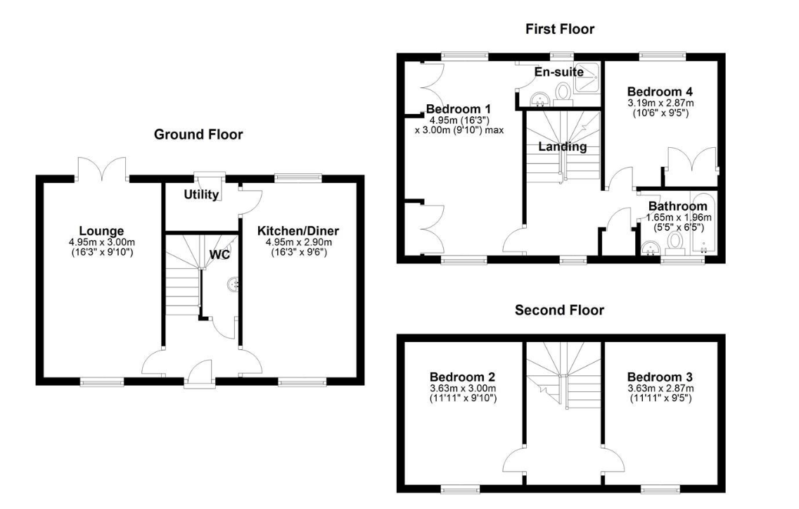 59, Kirk Way, Essex floorplan