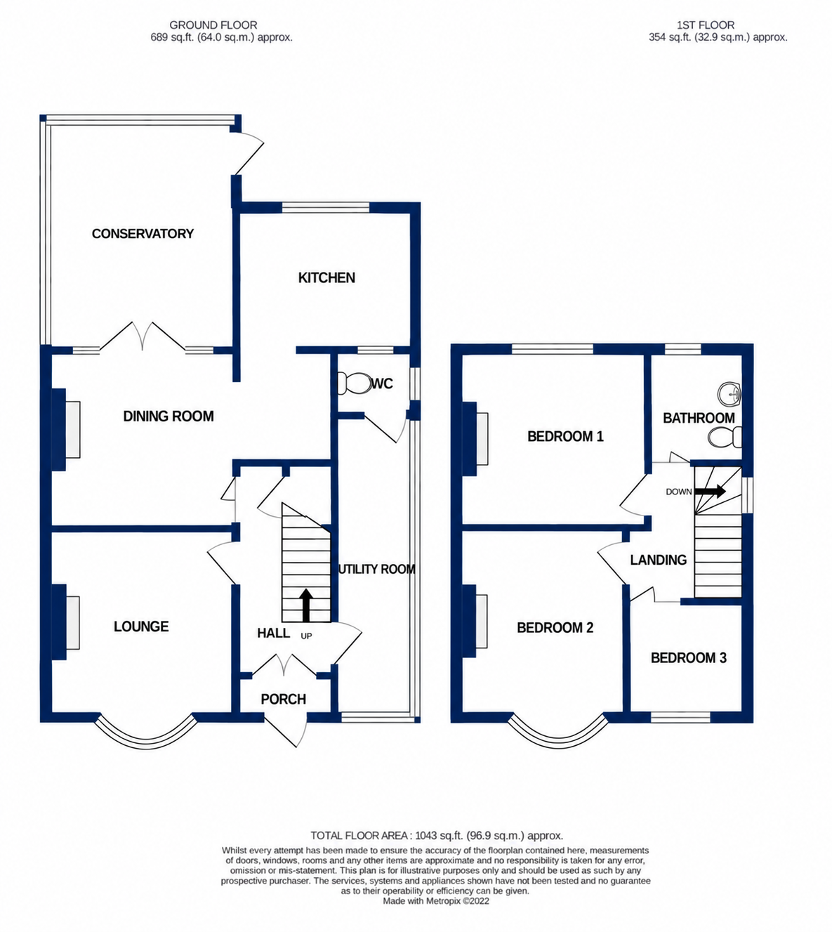 29, Dennis Hall Road, Stourbridge floorplan