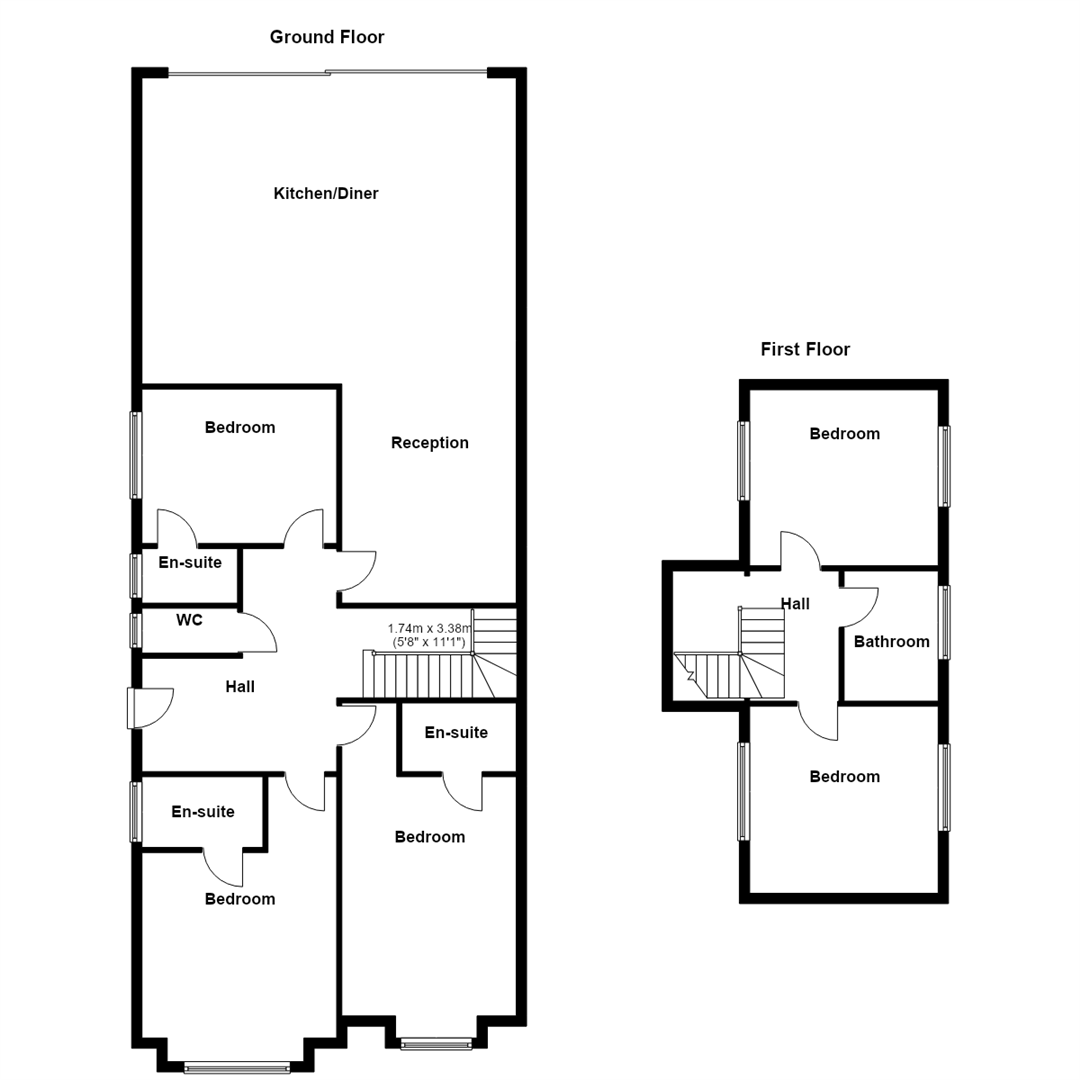 96, Greenford Gardens, London floorplan