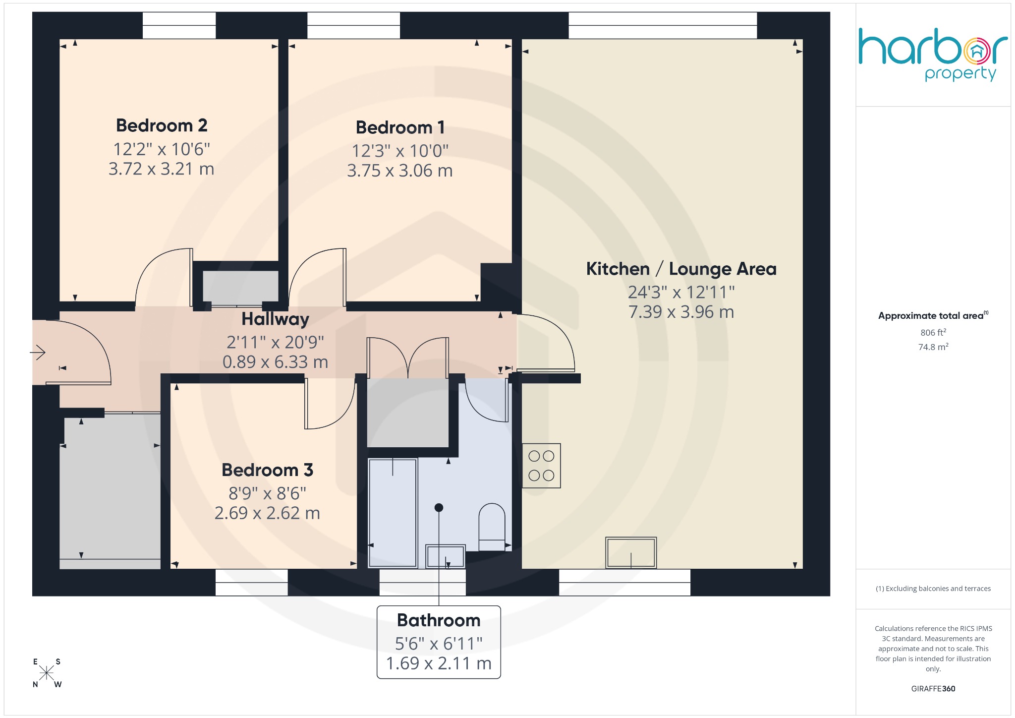 0/1, 131 Gartcraig Road, Glasgow floorplan
