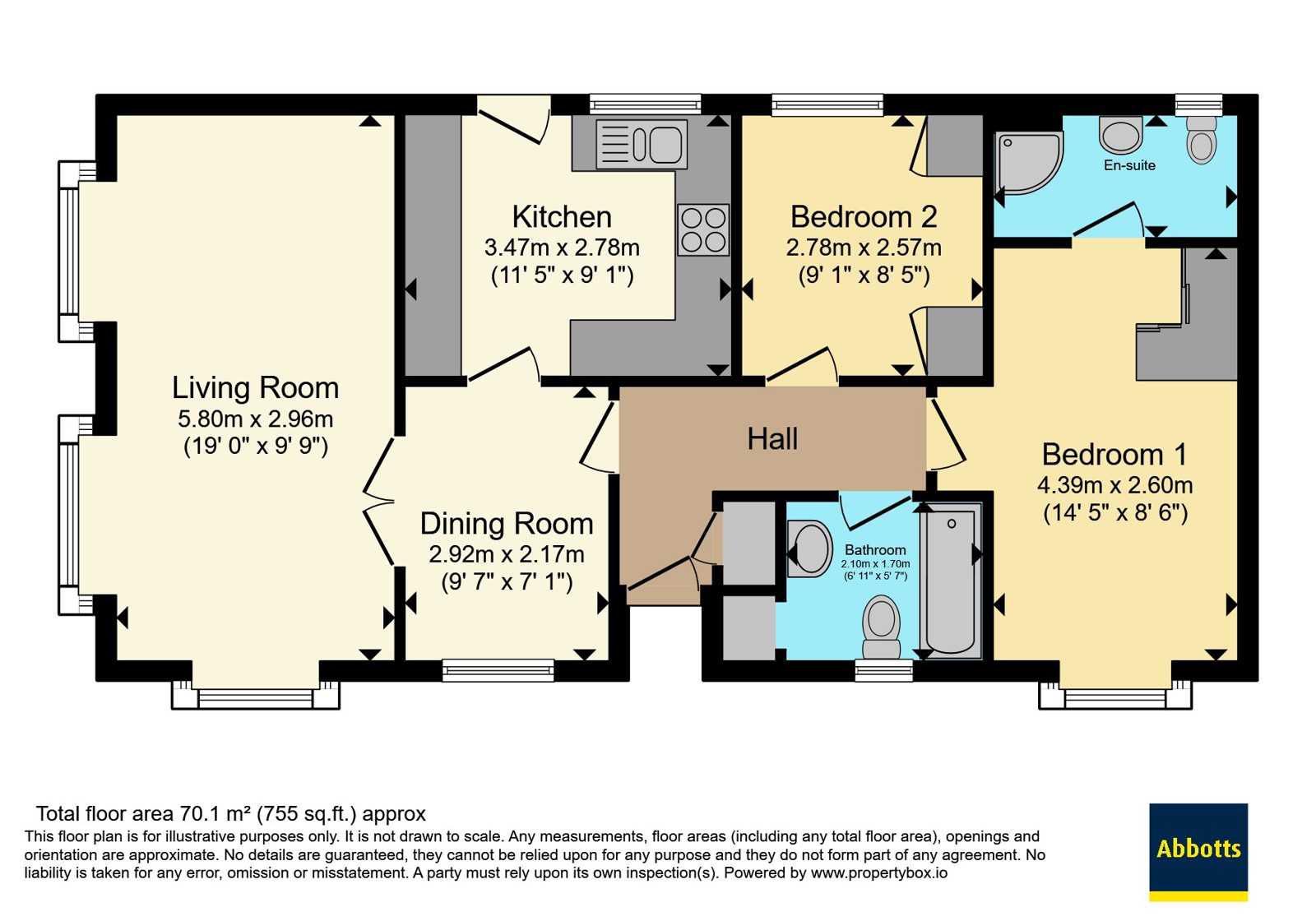 69, The Drove, Witchford floorplan