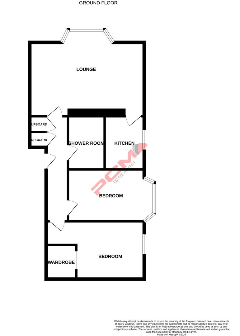 Flat 4 Gordon Mansions, 36, Charles Road, St. Leonards-On-Sea floorplan