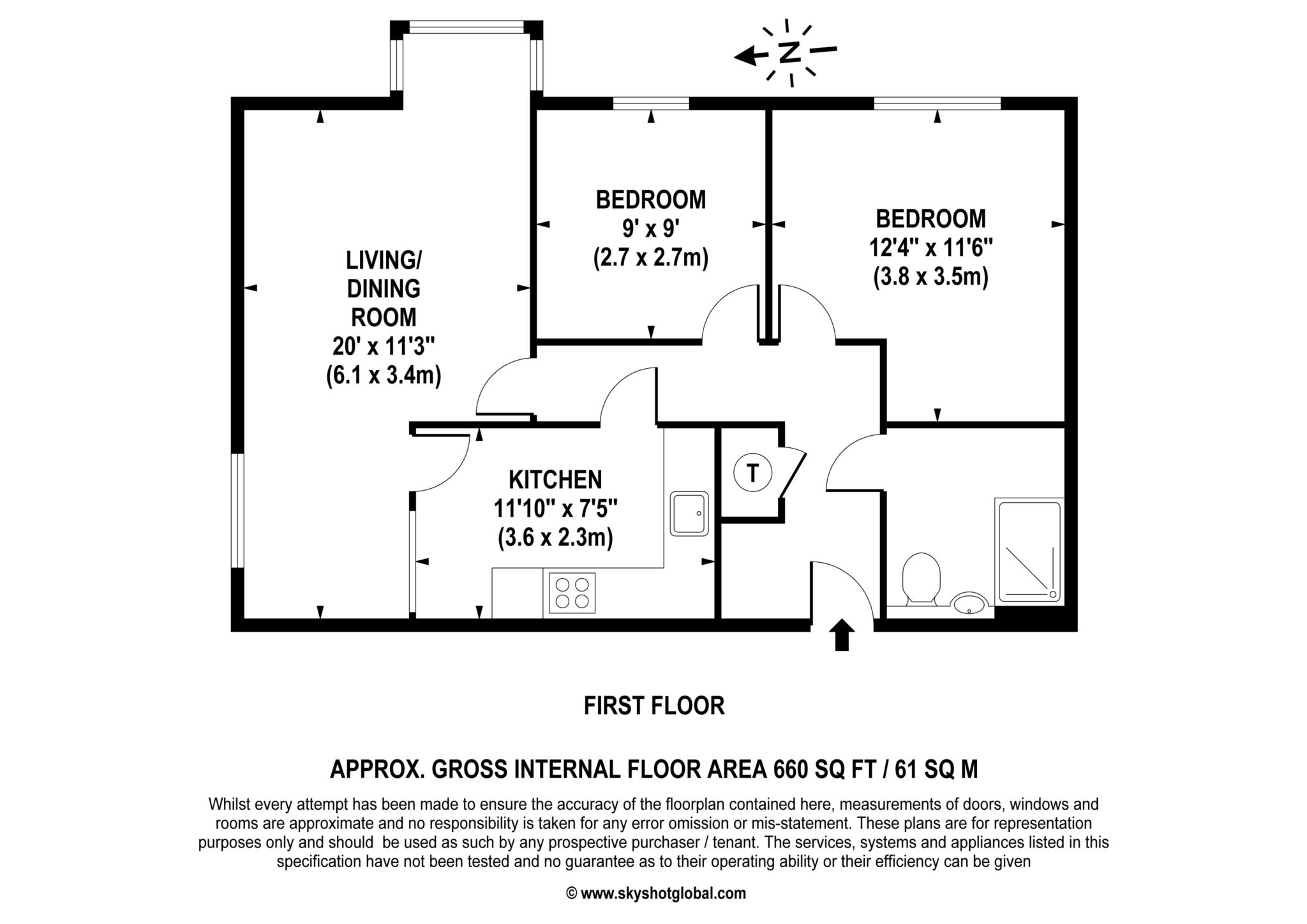 16 St Christophers Gardens, Fernbank Road, Ascot floorplan