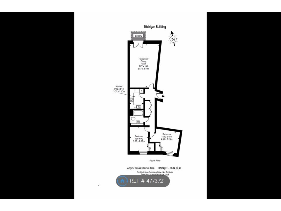 2 Bedrooms Flat to rent in Michigan Building, London E14
