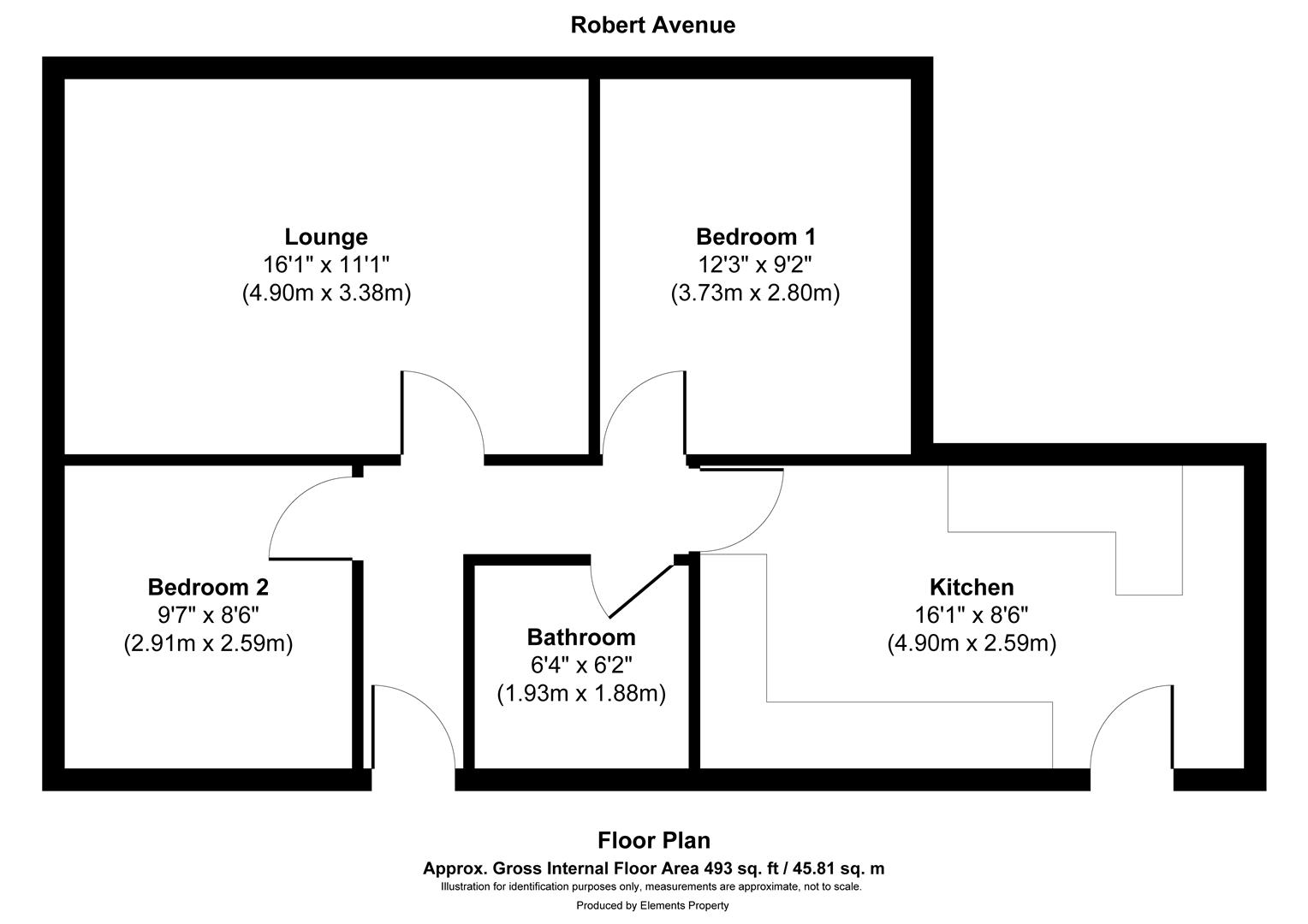 21, Robert Avenue, Barnsley floorplan